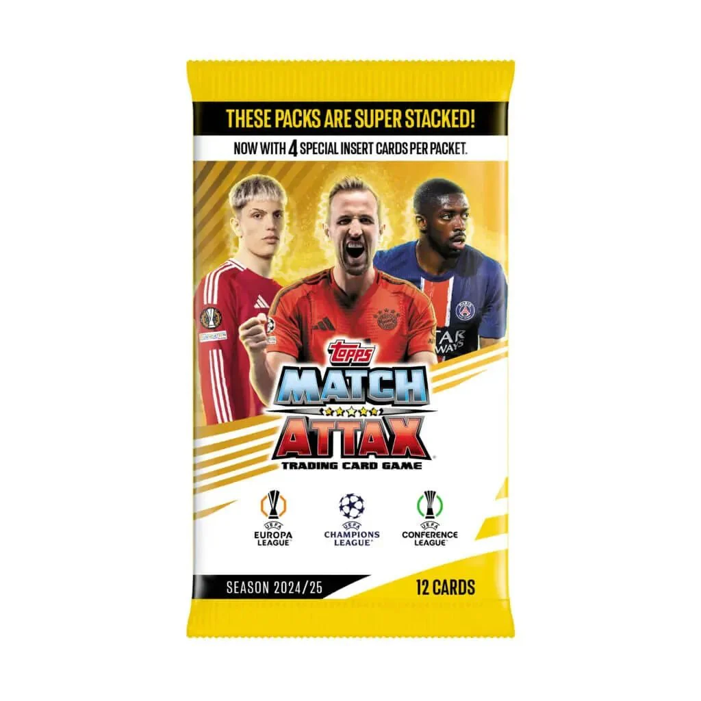 2024-25 Topps Match Attax UEFA Champions League Cards BOX (24 Packs Each) - Image 2