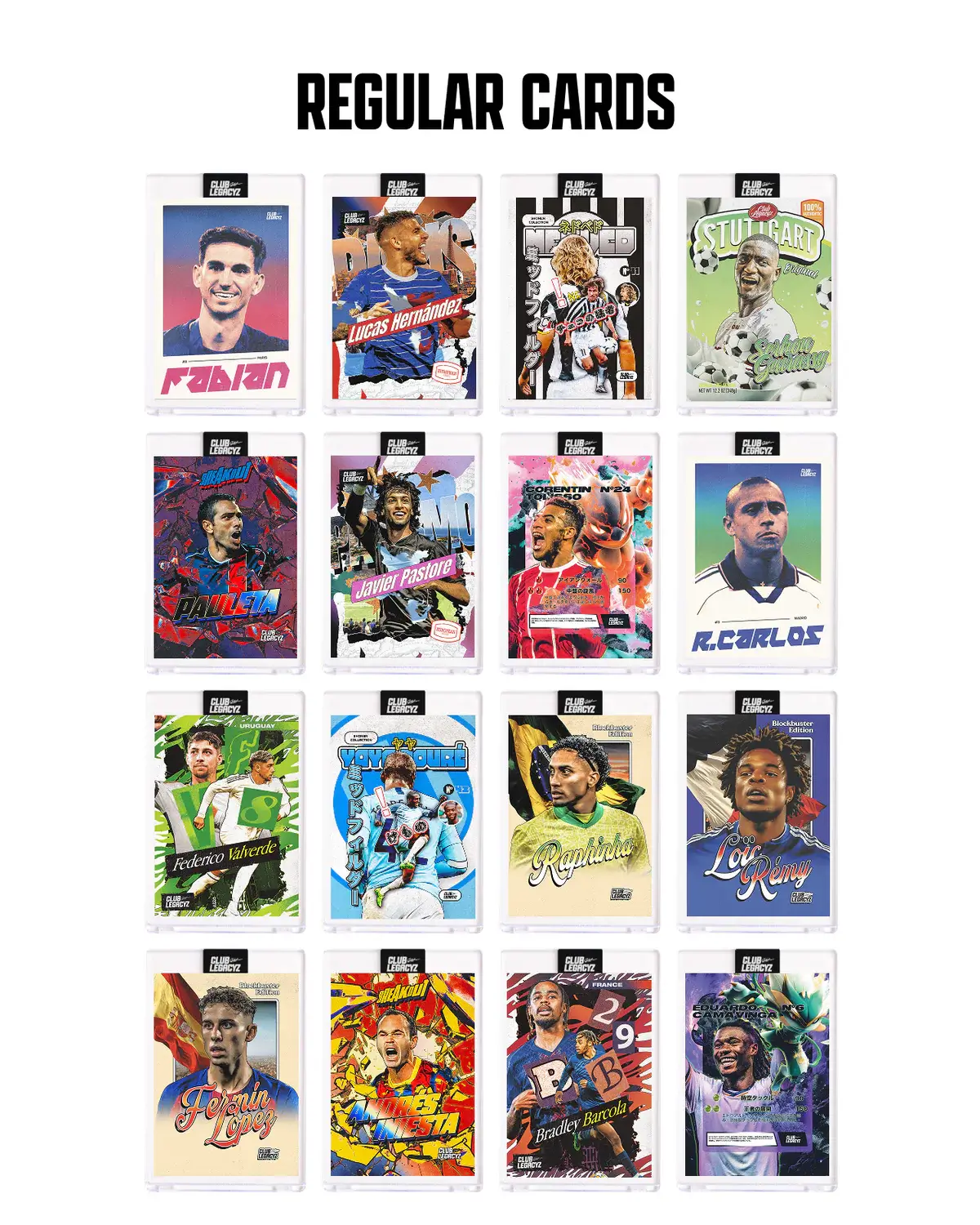2025 Club Legacyz Icons Soccer 2nd Edition Trading Cards Hobby PACK (1 Card Each) - Image 2