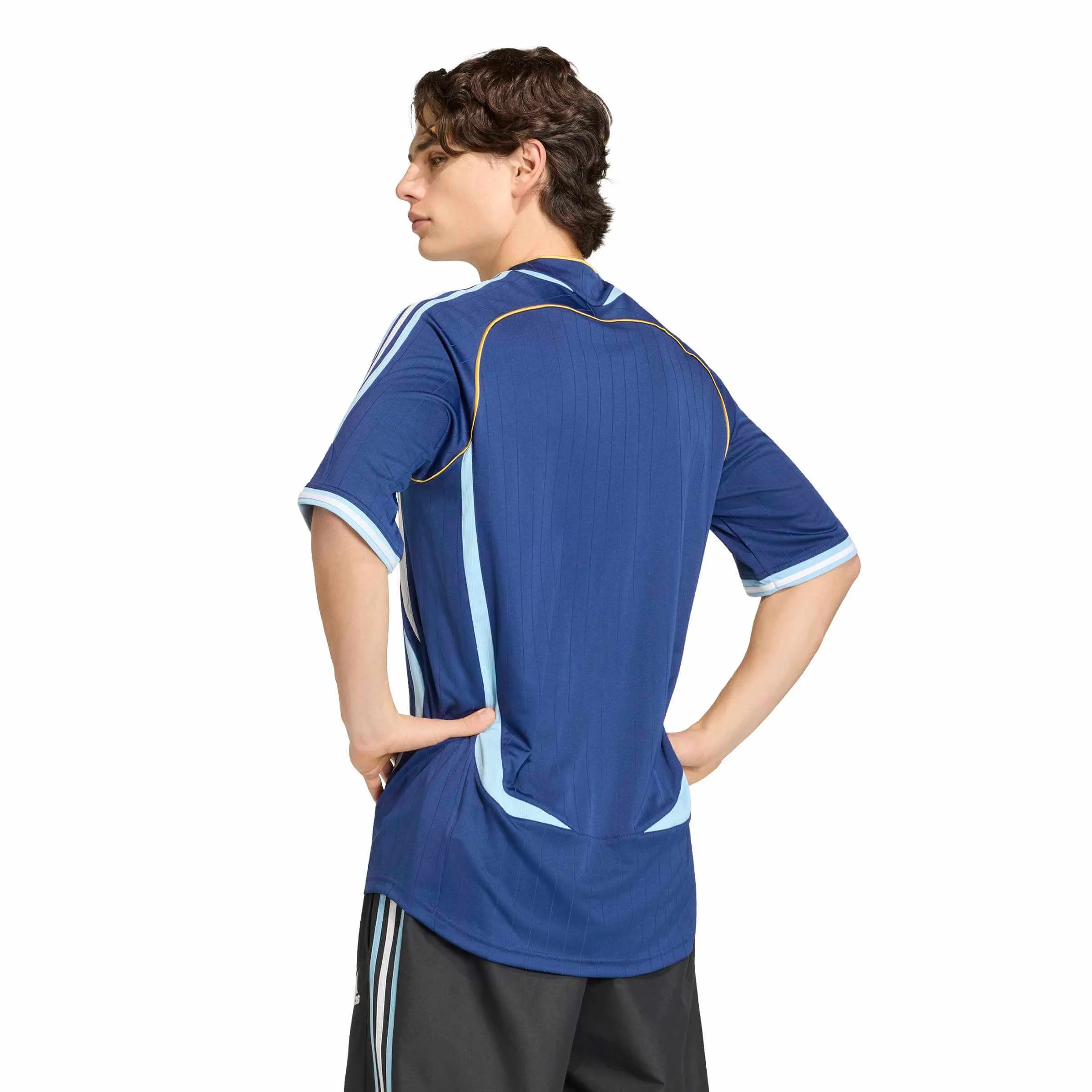 adidas 2006 Argentina Men's Retro Stadium Away Soccer Jersey - Image 4