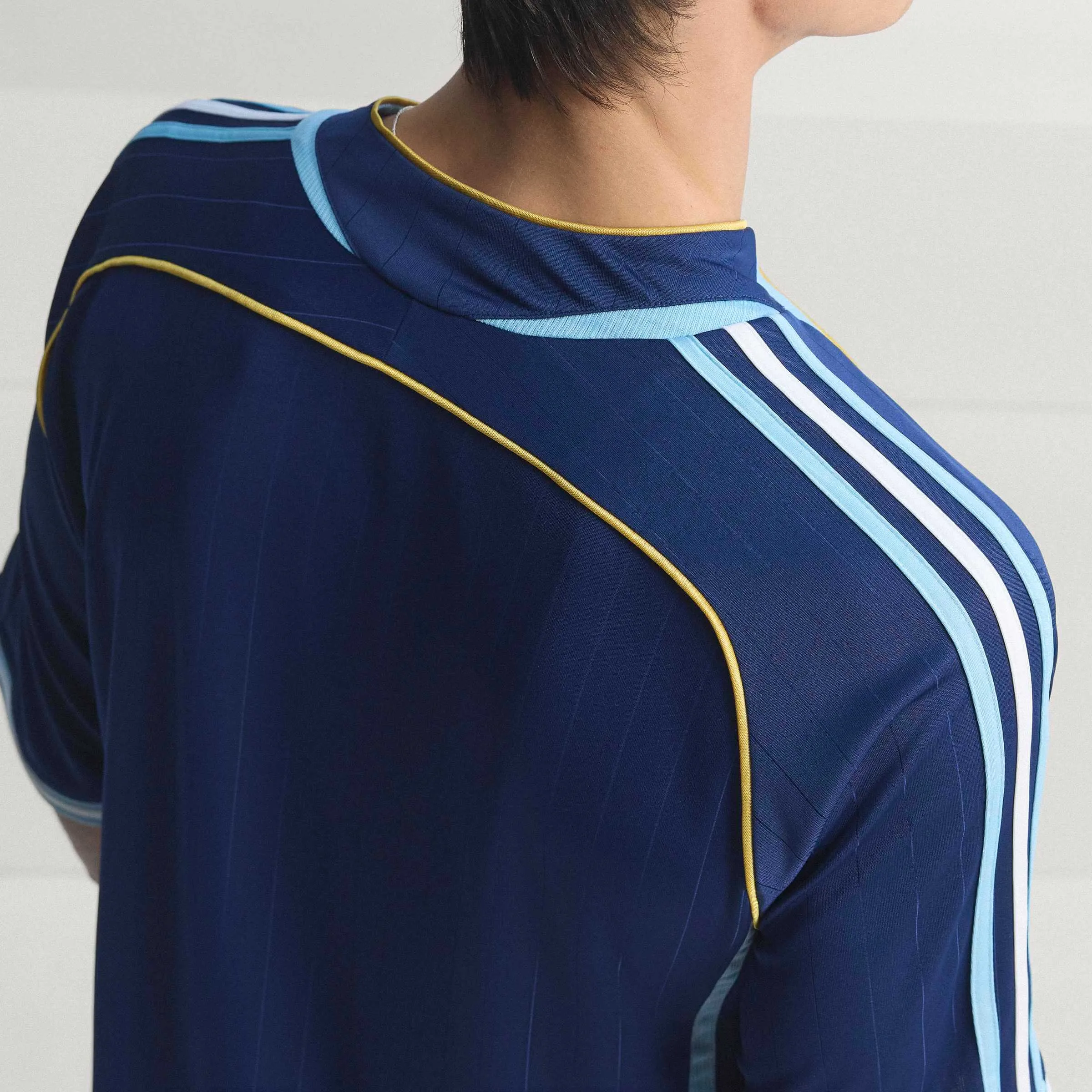 adidas 2006 Argentina Men's Retro Stadium Away Soccer Jersey - Image 7