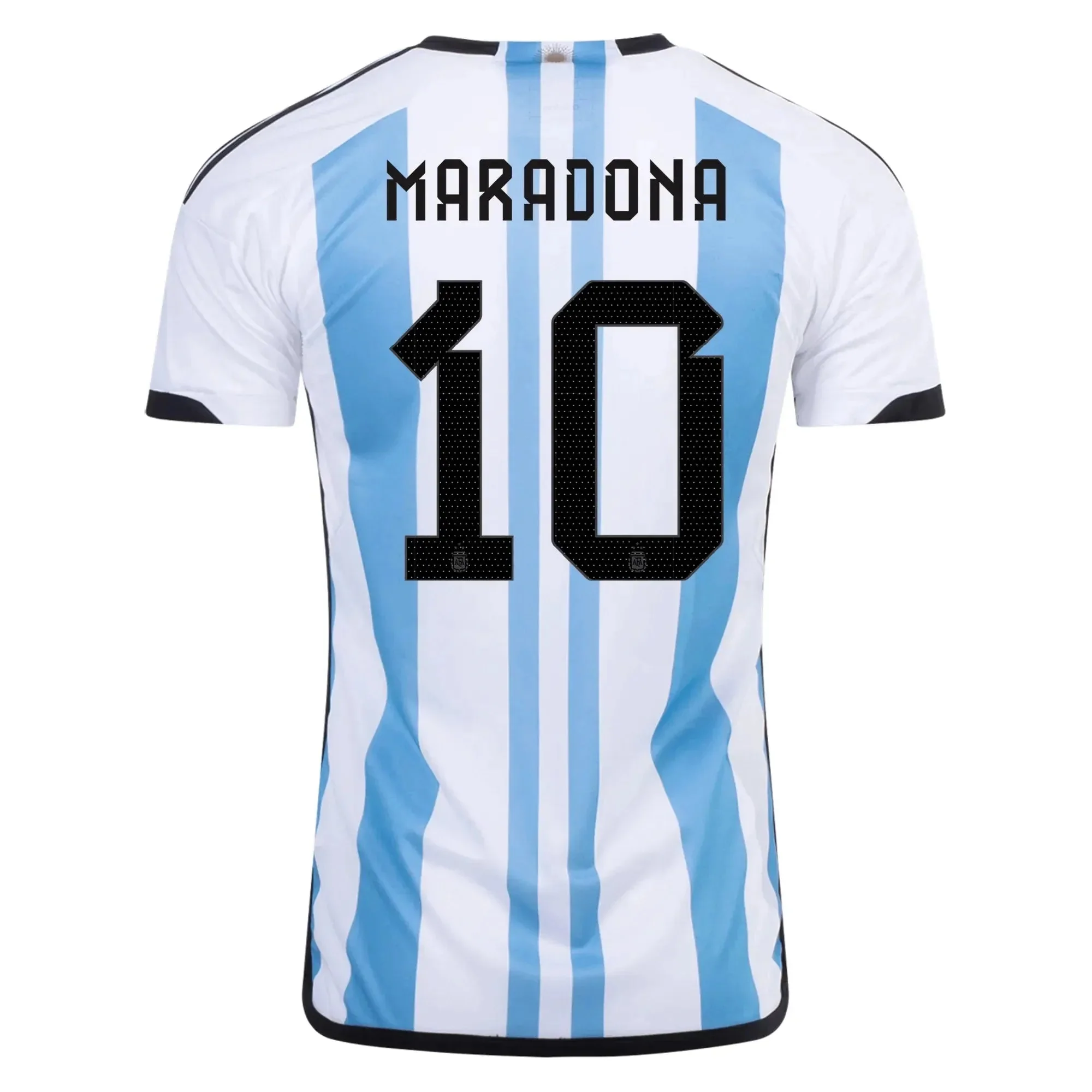 adidas 2022-23 Argentina Youth Home Jersey World Cup 3 Star - Image 6