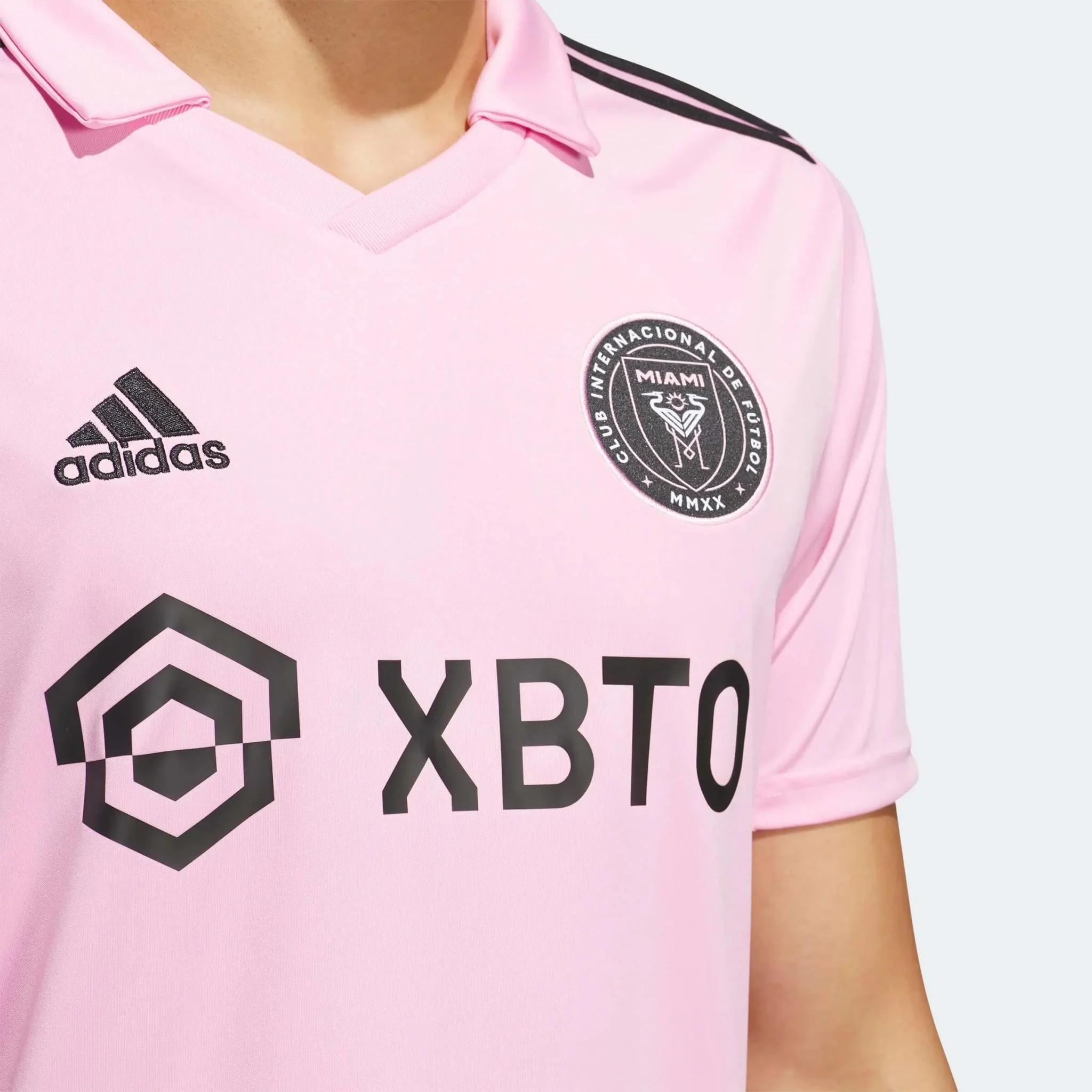 adidas 2022-23 Inter Miami Men's Messi #10 Stadium Home Jersey - Image 7
