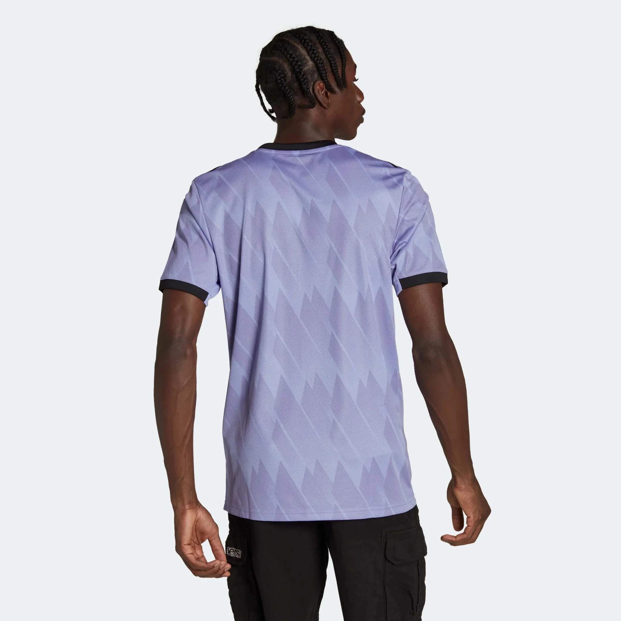 adidas 2022-23 Real Madrid Away Jersey - Light Purple - Image 10