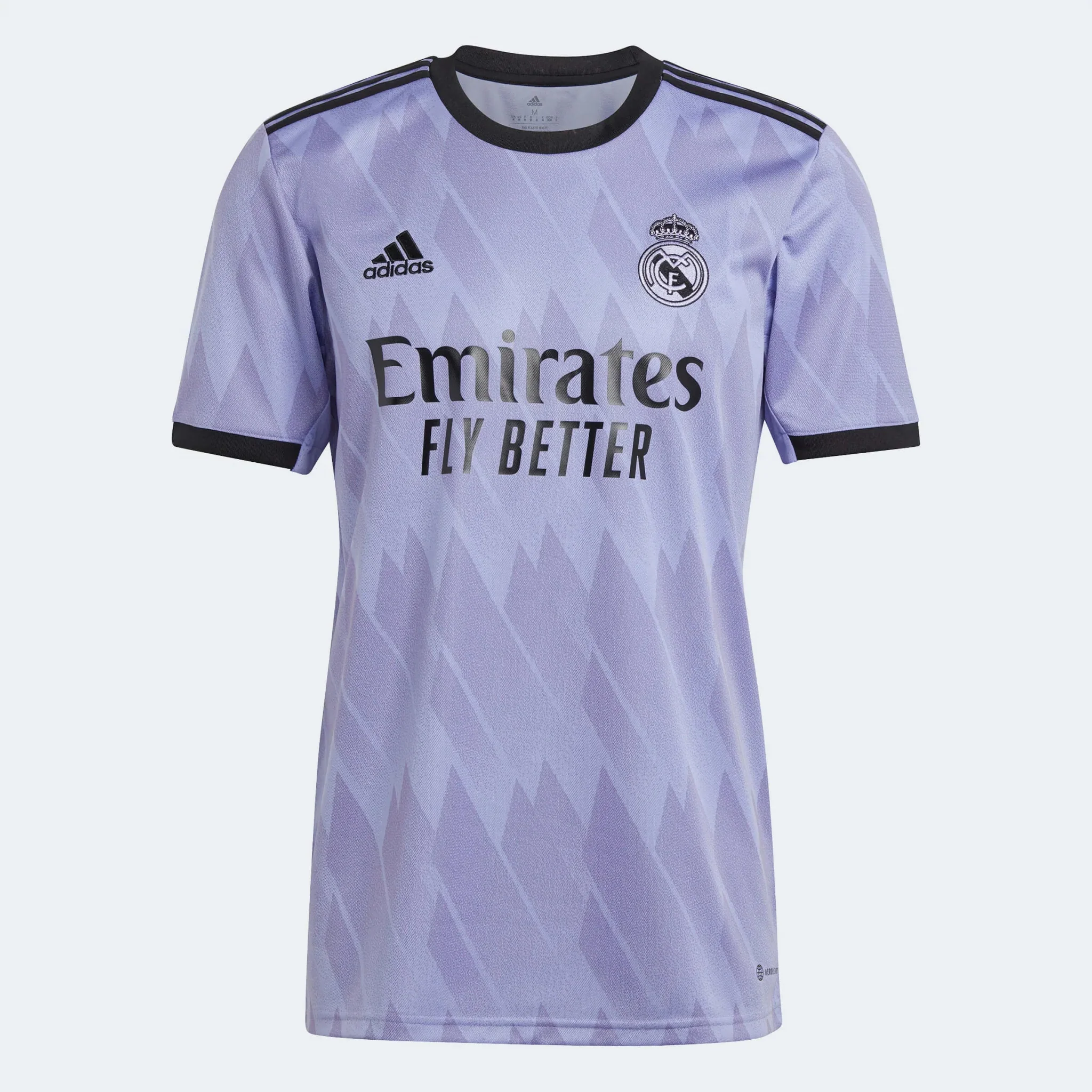 adidas 2022-23 Real Madrid Away Jersey - Light Purple - Image 7