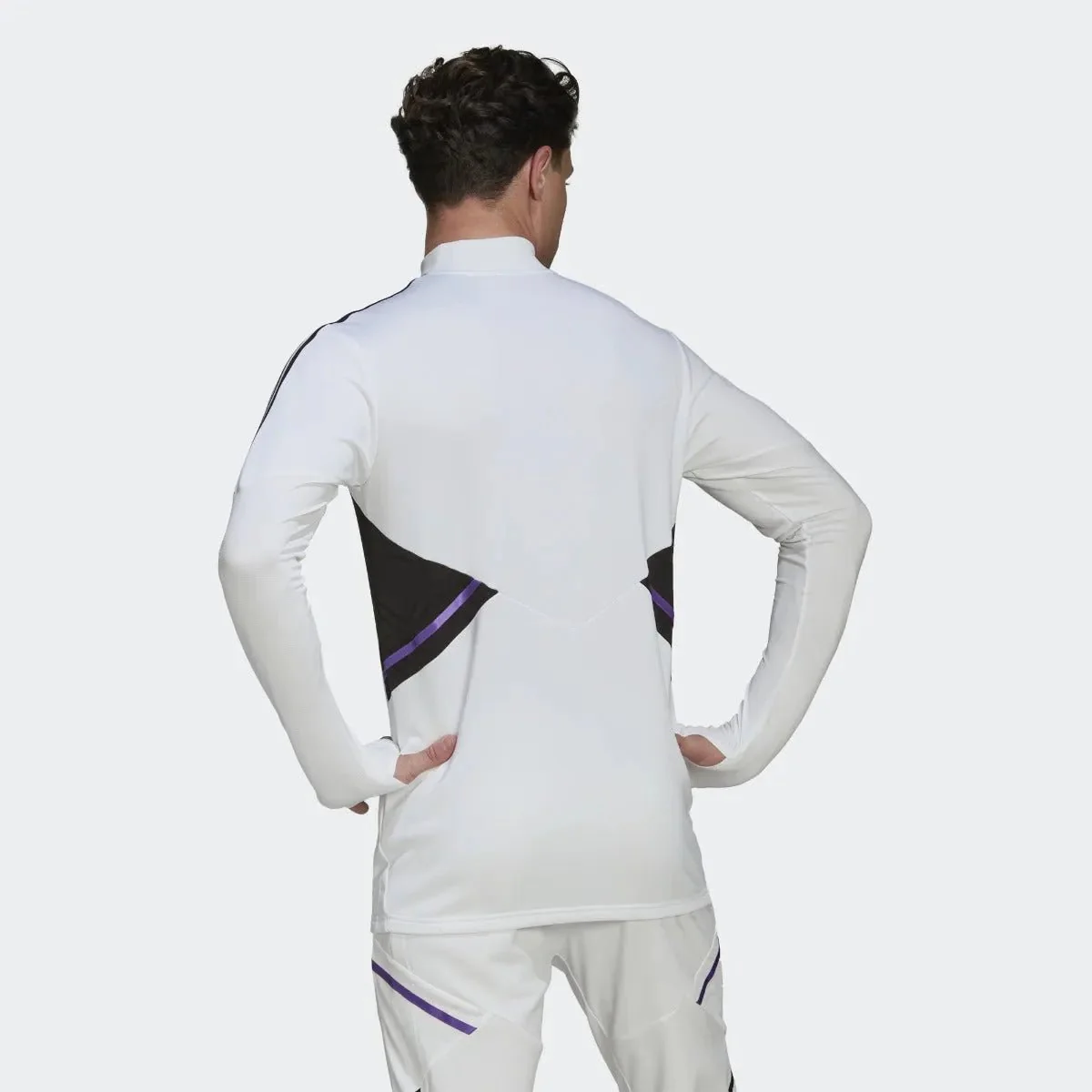 adidas 2022-23 Real Madrid Condivo 22 Training Top - White - Image 3