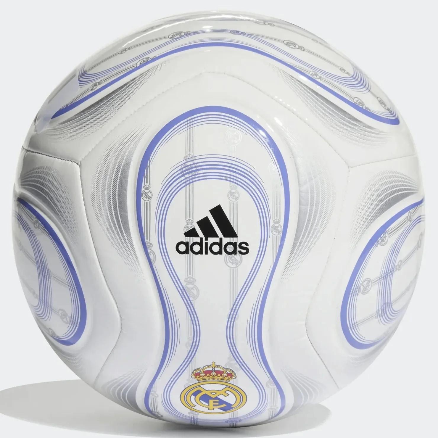 adidas 2022-23 Real Madrid Home Club Ball - White - Image 2