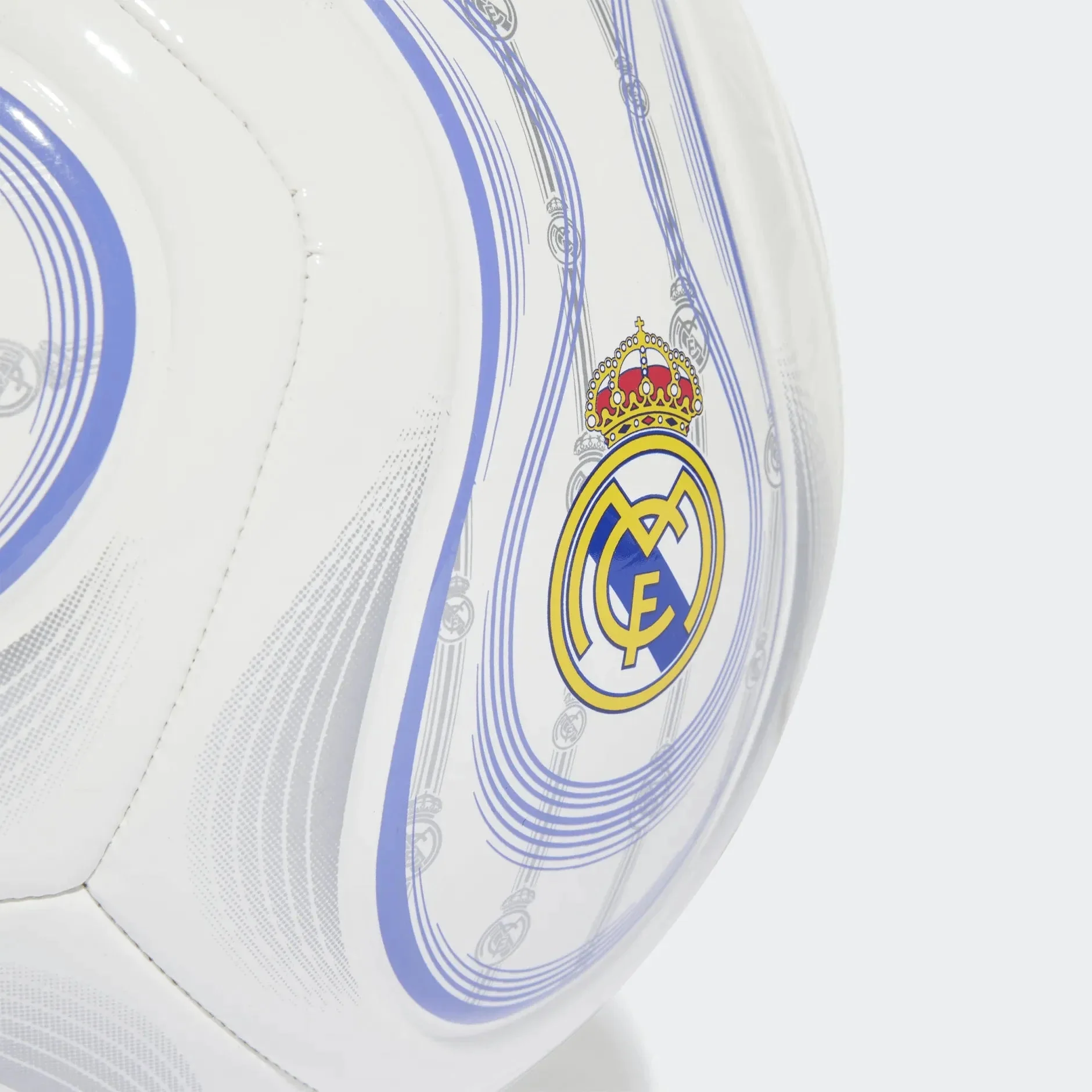 adidas 2022-23 Real Madrid Home Club Ball - White - Image 3