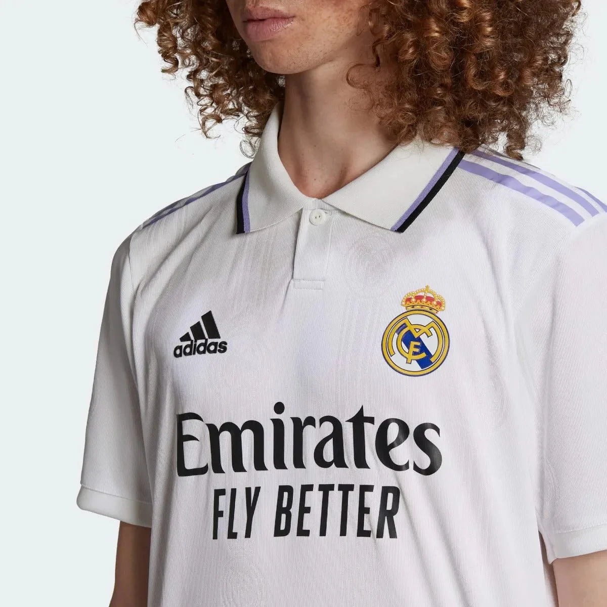 adidas 2022-23 Real Madrid Home Jersey Authentic - White - Image 5