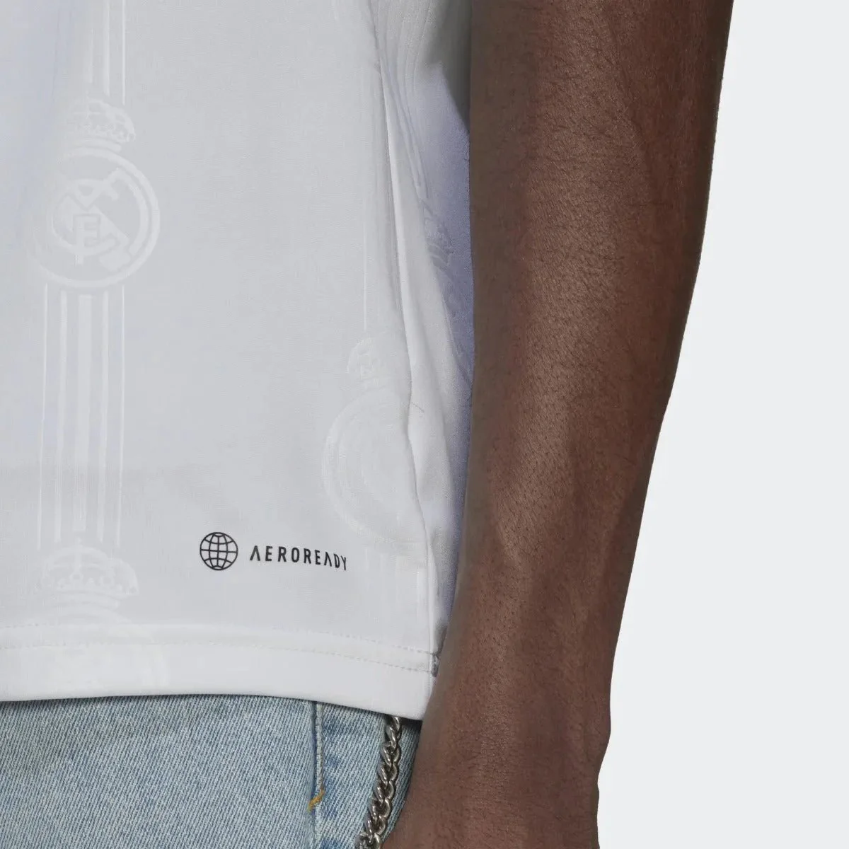adidas 2022-23 Real Madrid Home Jersey - White - Image 12