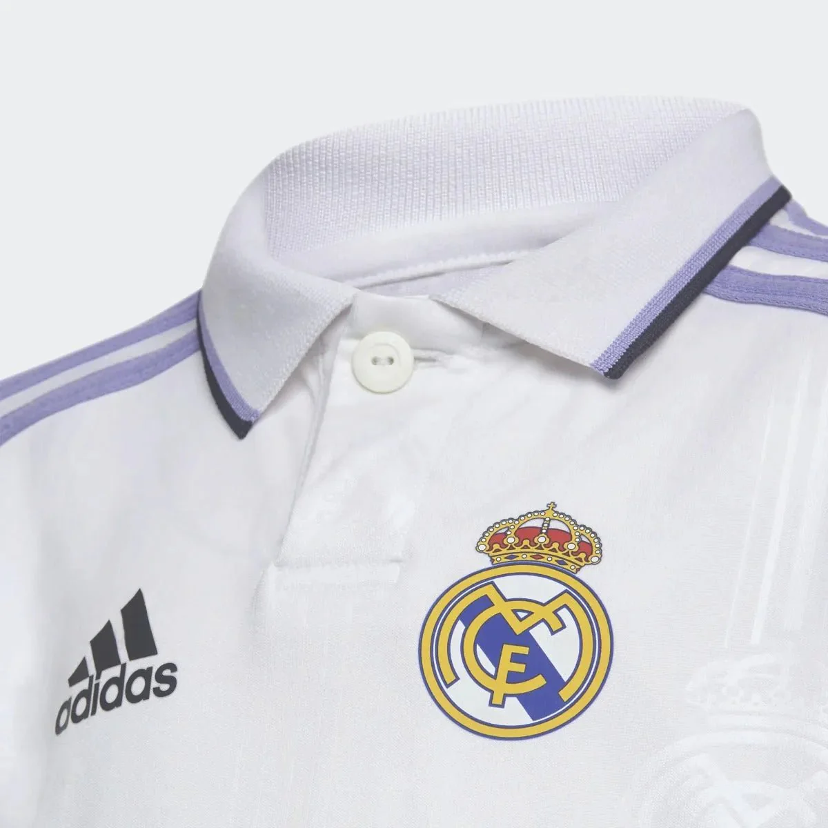 adidas 2022-23 Real Madrid Home Mini Kit - White - Image 7