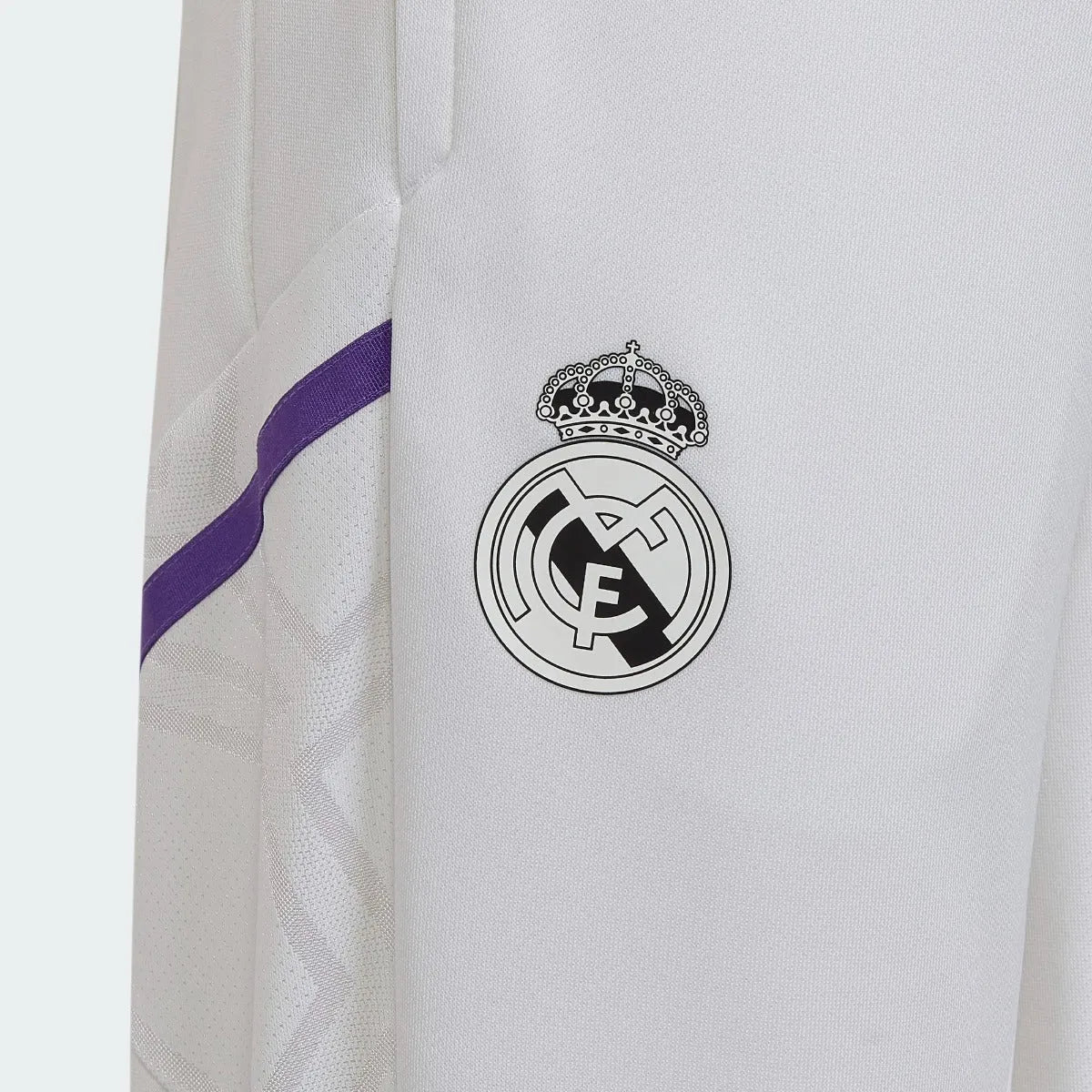 adidas 2022-23 Real Madrid Youth Training Pants - White - Image 2