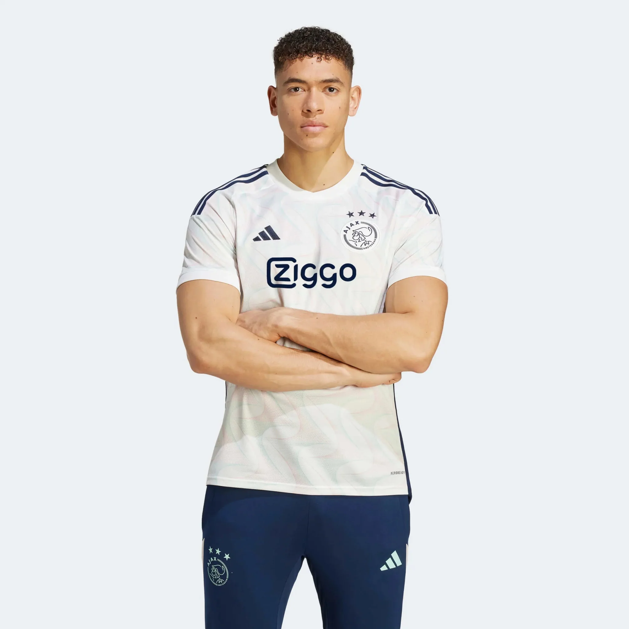 adidas 2023-24 Ajax Men's Stadium Away Jersey - Image 3