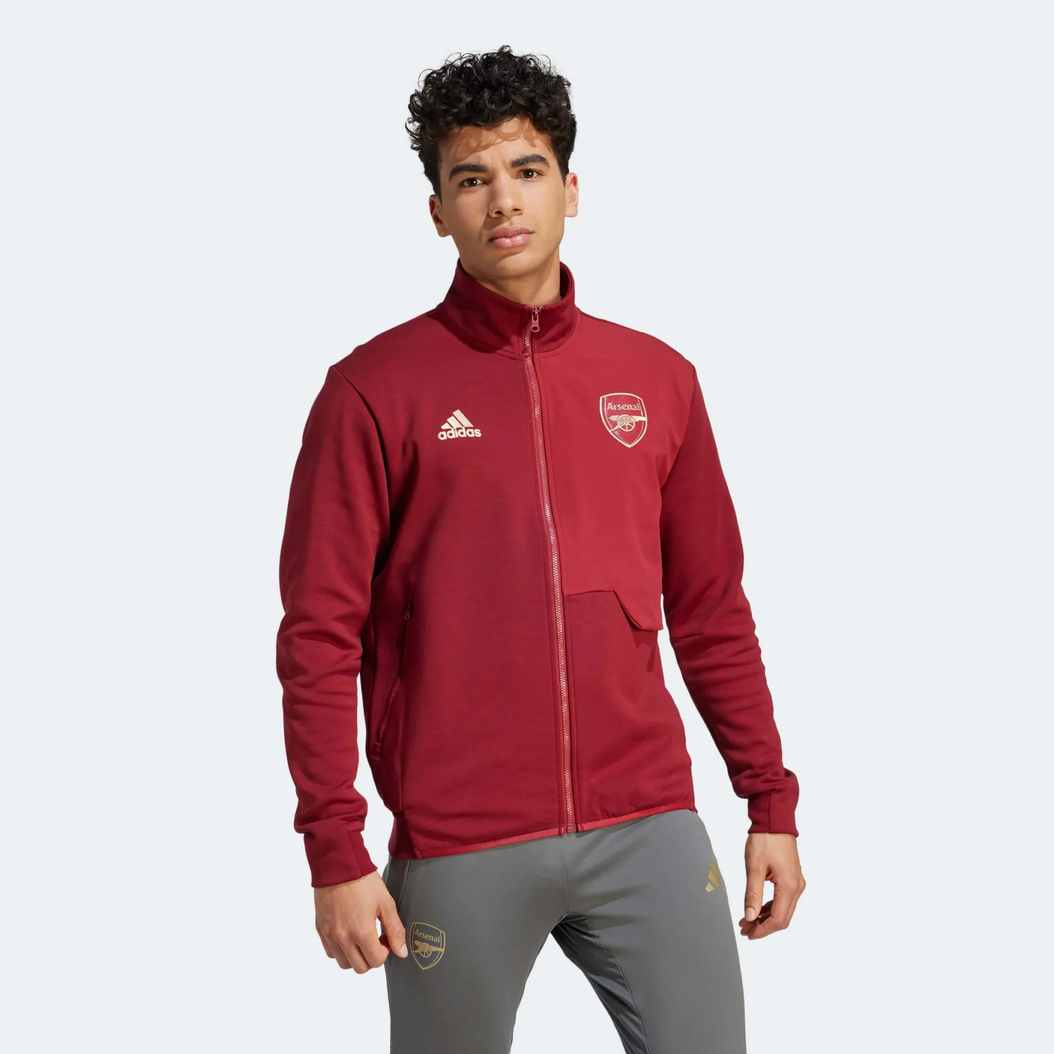 adidas 2023-24 Arsenal Men's Anthem Jacket - Image 2