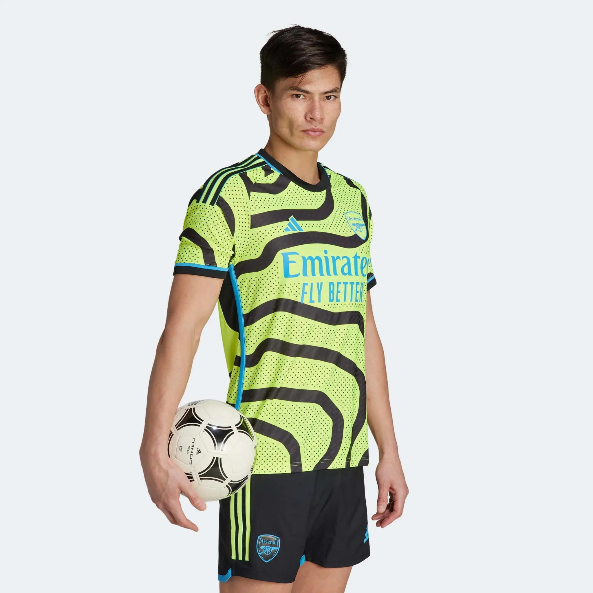 adidas 2023-24 Arsenal Men's Authentic Away Jersey - Image 10