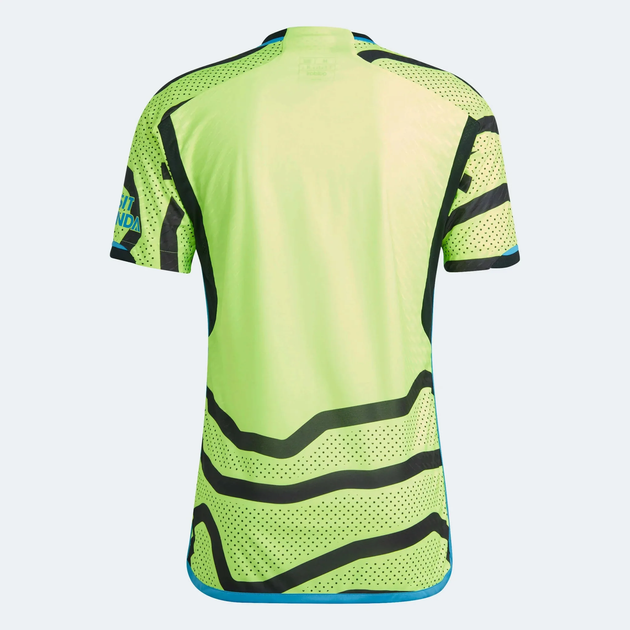 adidas 2023-24 Arsenal Men's Authentic Away Jersey - Image 8