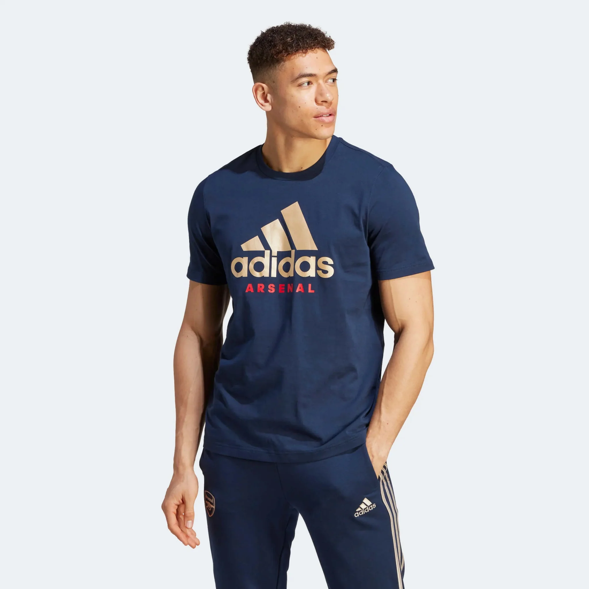 adidas 2023-24 Arsenal Men's DNA Graphic Tee - Image 2