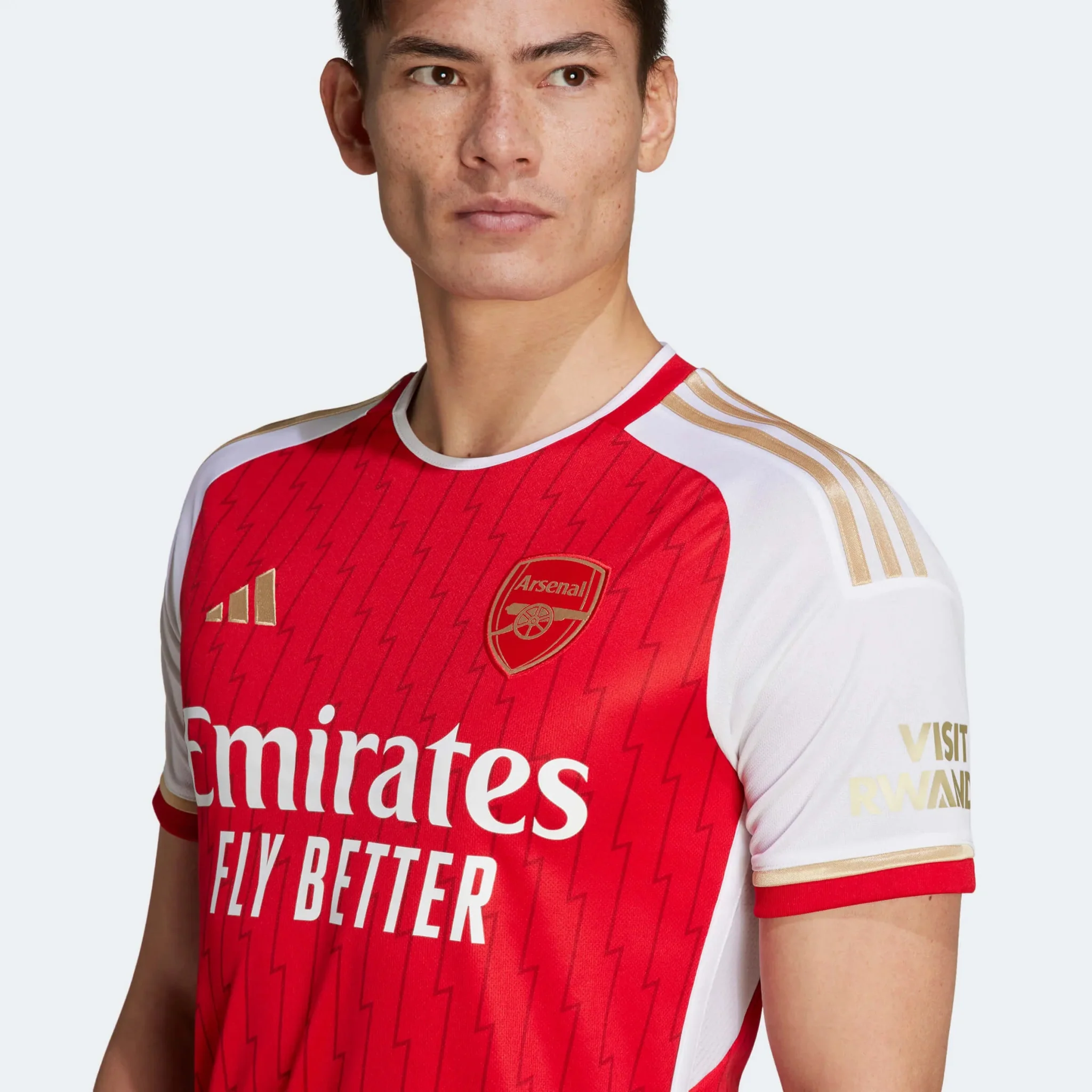 adidas 2023-24 Arsenal Men's Stadium Home Jersey - Image 13