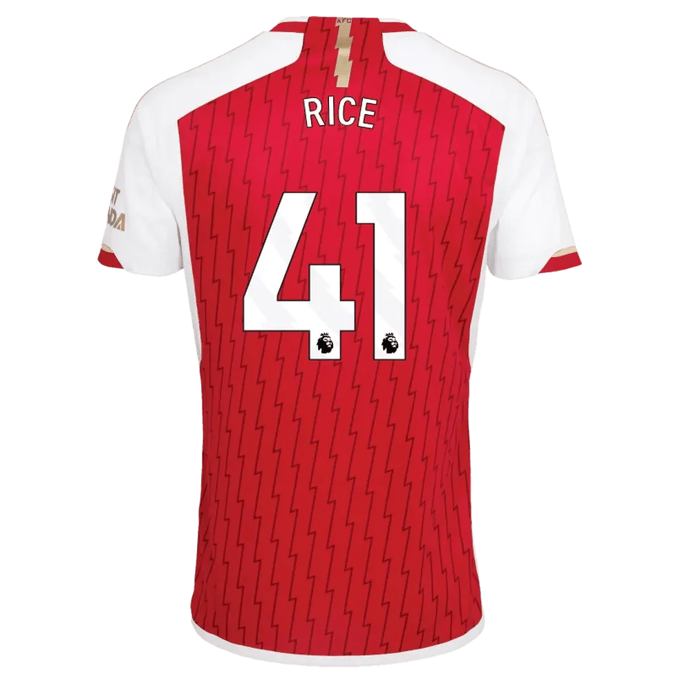 adidas 2023-24 Arsenal Men's Stadium Home Jersey - Image 3