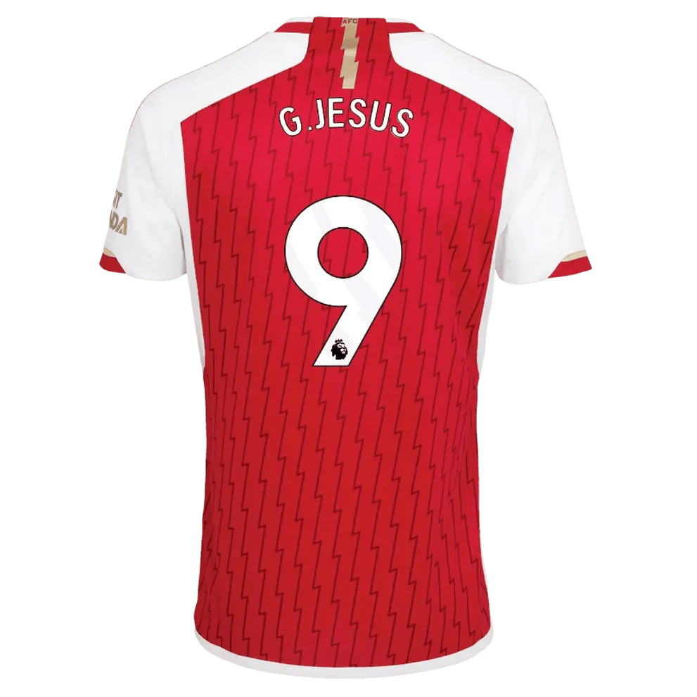 adidas 2023-24 Arsenal Men's Stadium Home Jersey - Image 5