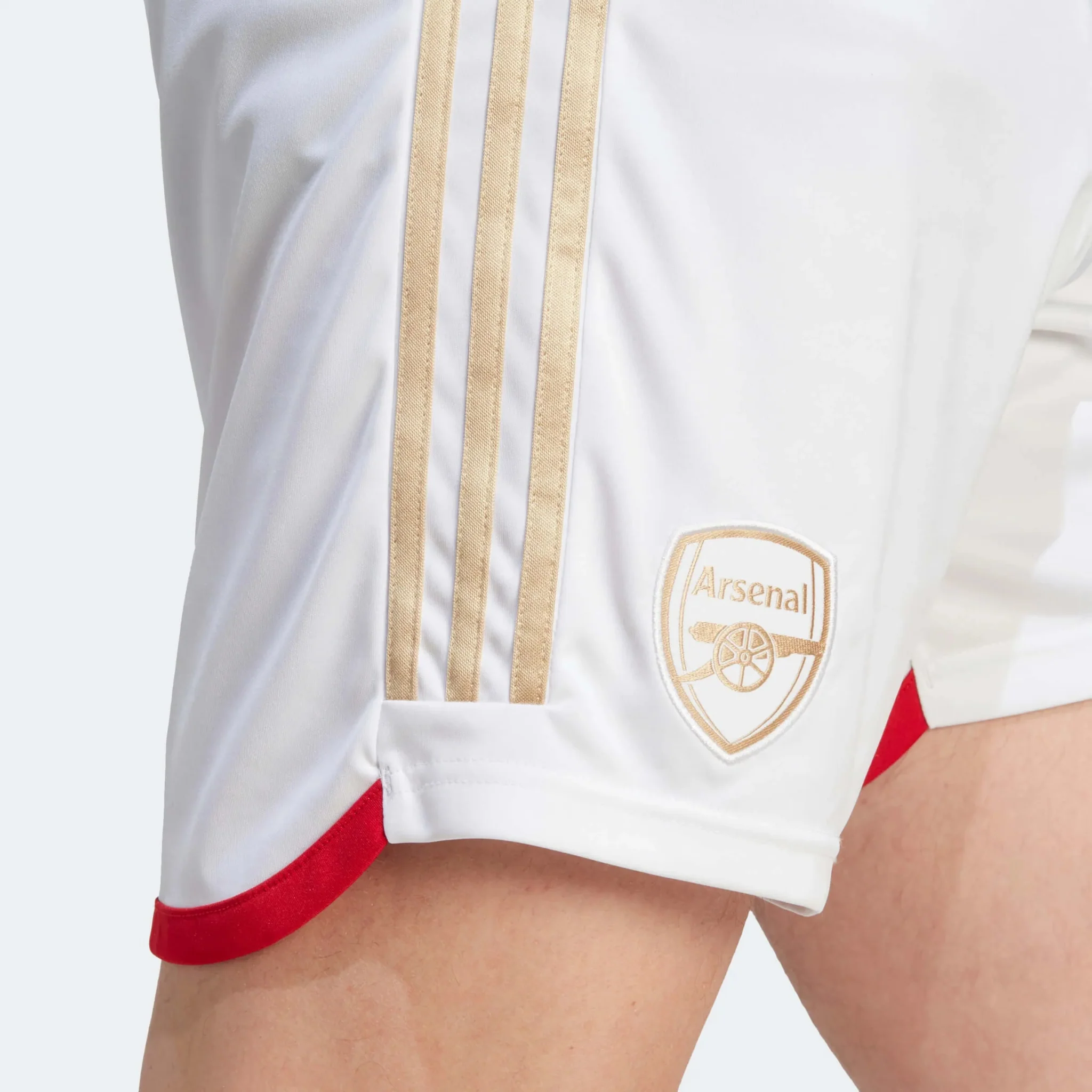 adidas 2023-24 Arsenal Men's Stadium Home Shorts - Image 5