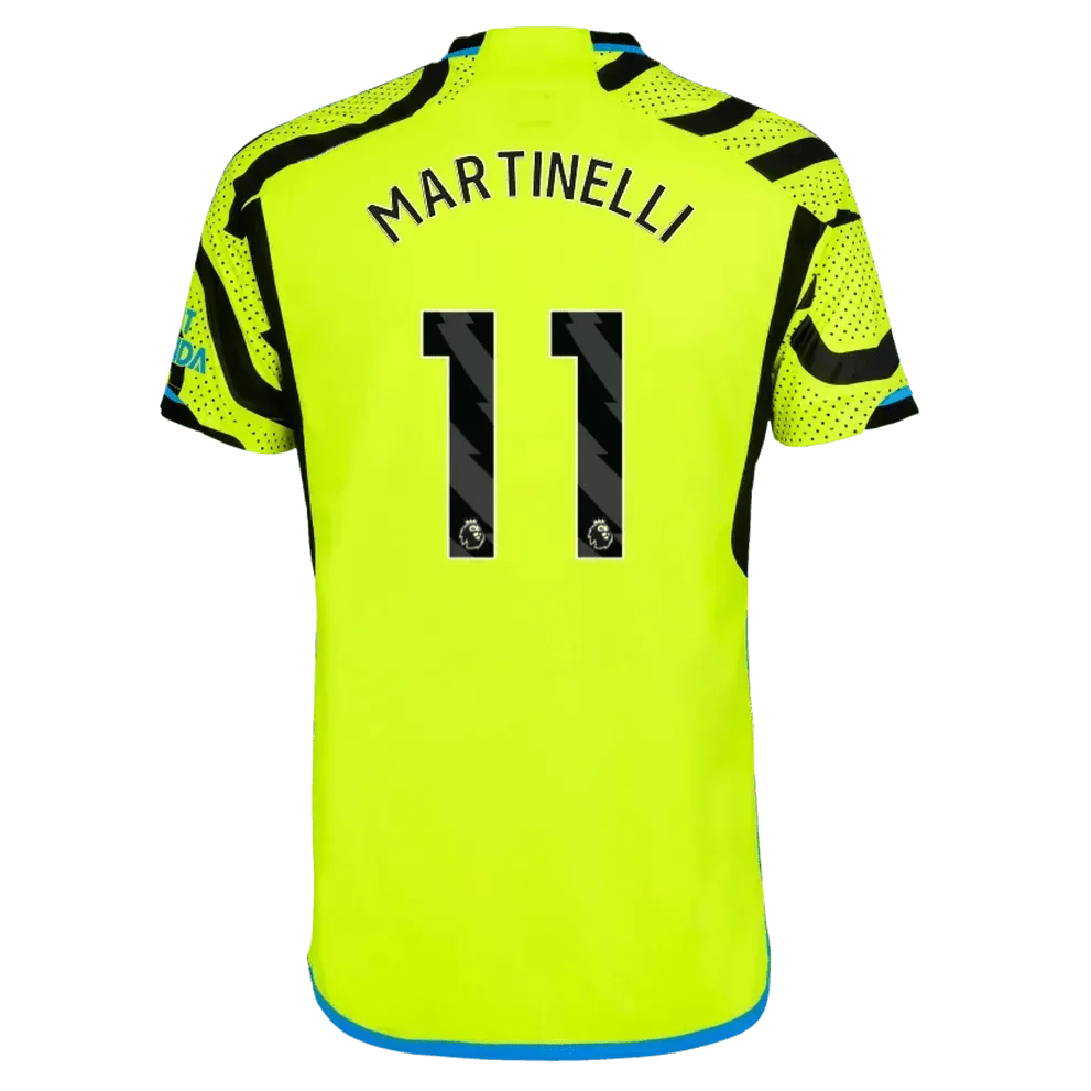 adidas 2023-24 Arsenal Youth Stadium Away Jersey - Image 10