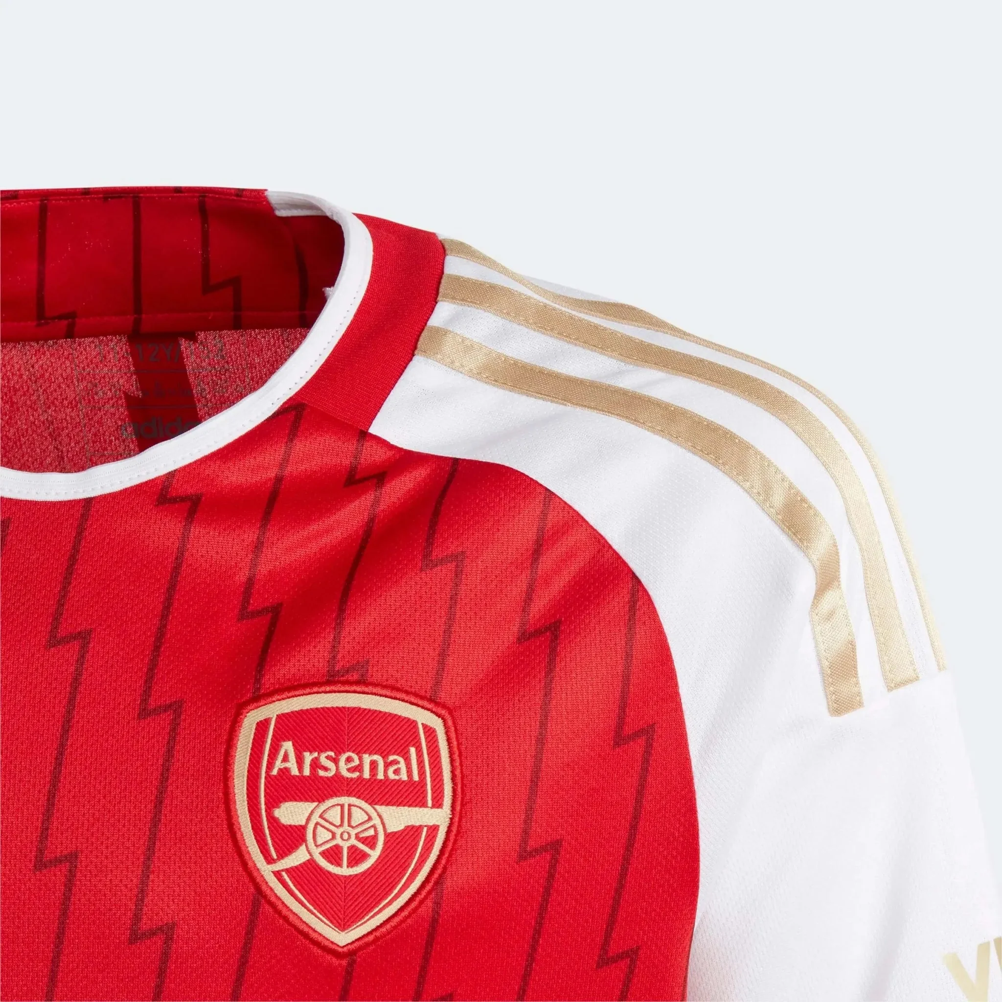 adidas 2023-24 Arsenal Youth Stadium Home Jersey - Image 3