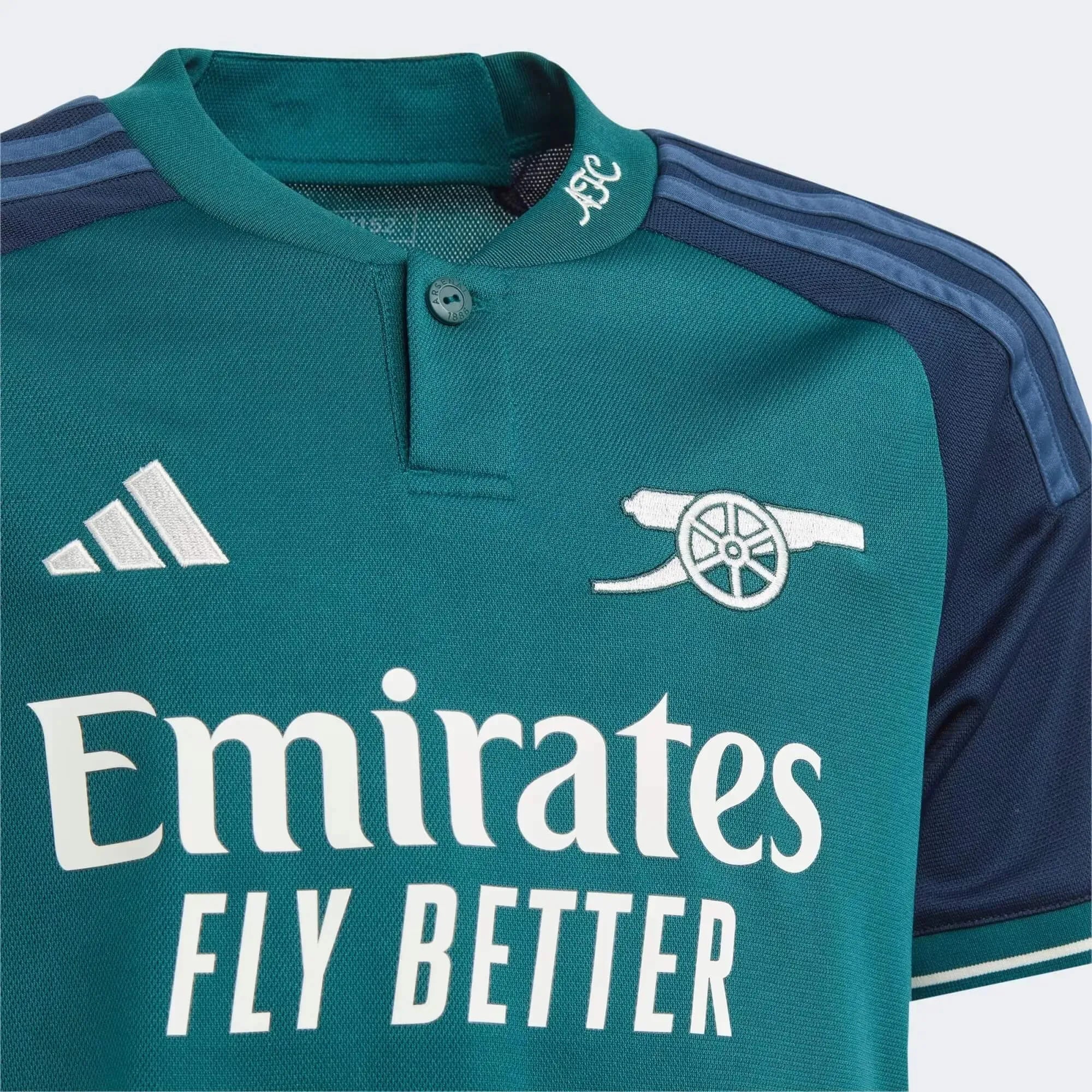 adidas 2023-24 Arsenal Youth Stadium Third Jersey - Image 3