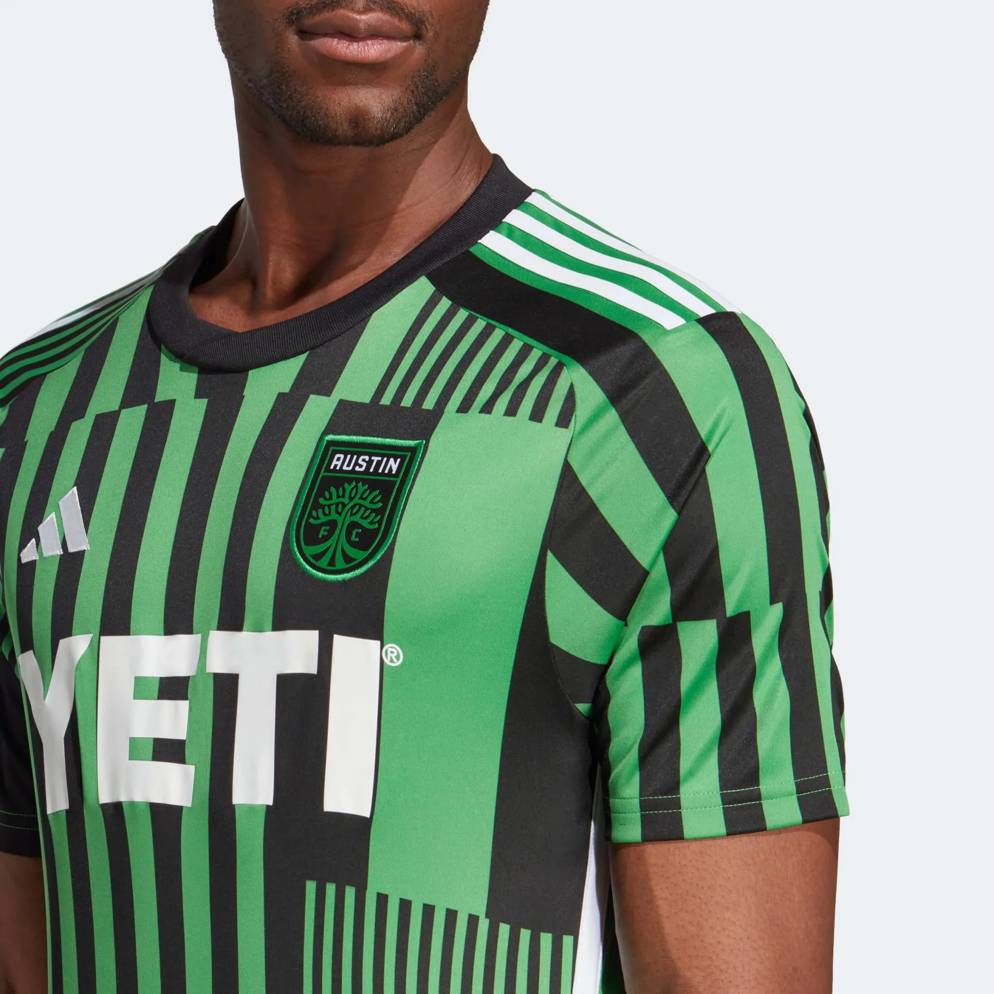 adidas 2023-24 Austin FC Men's Stadium Home Jersey - Image 4