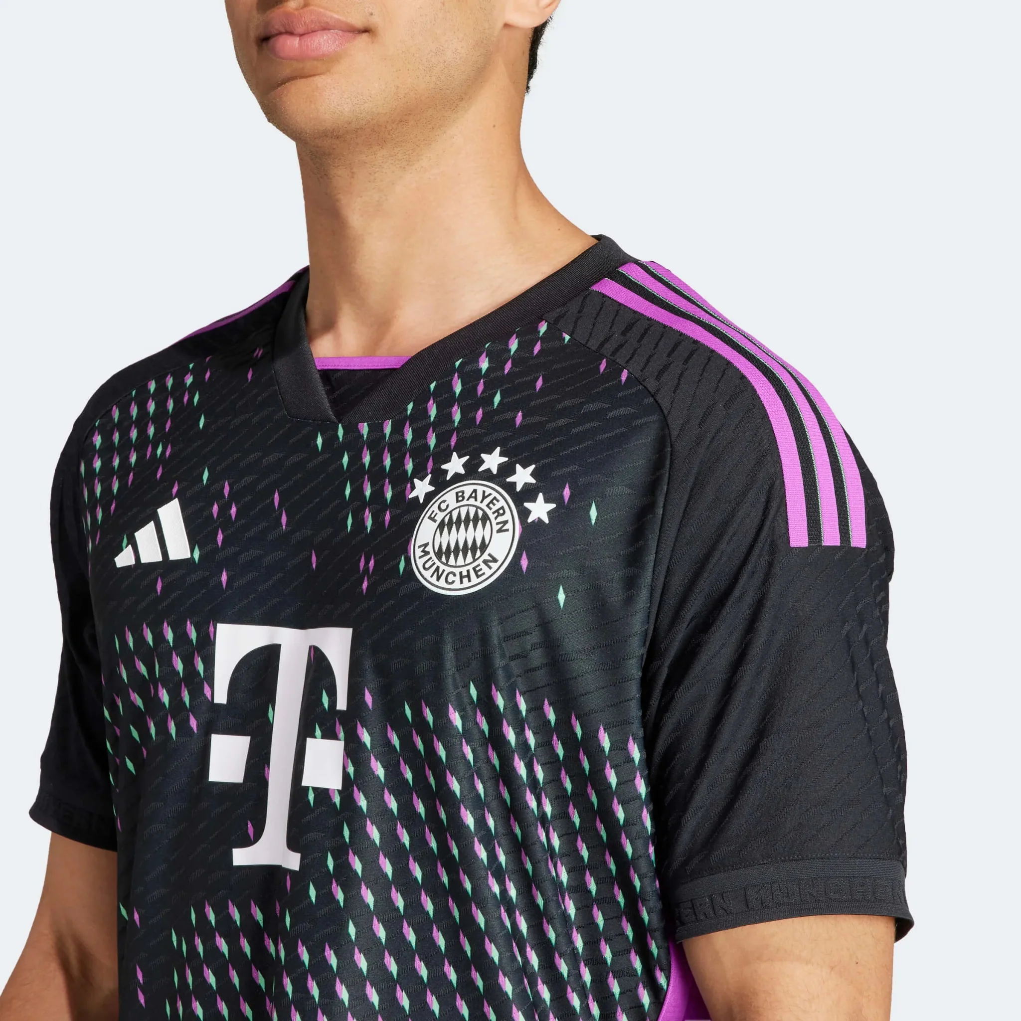 adidas 2023-24 Bayern Munich Men's Authentic Away Jersey - Image 13