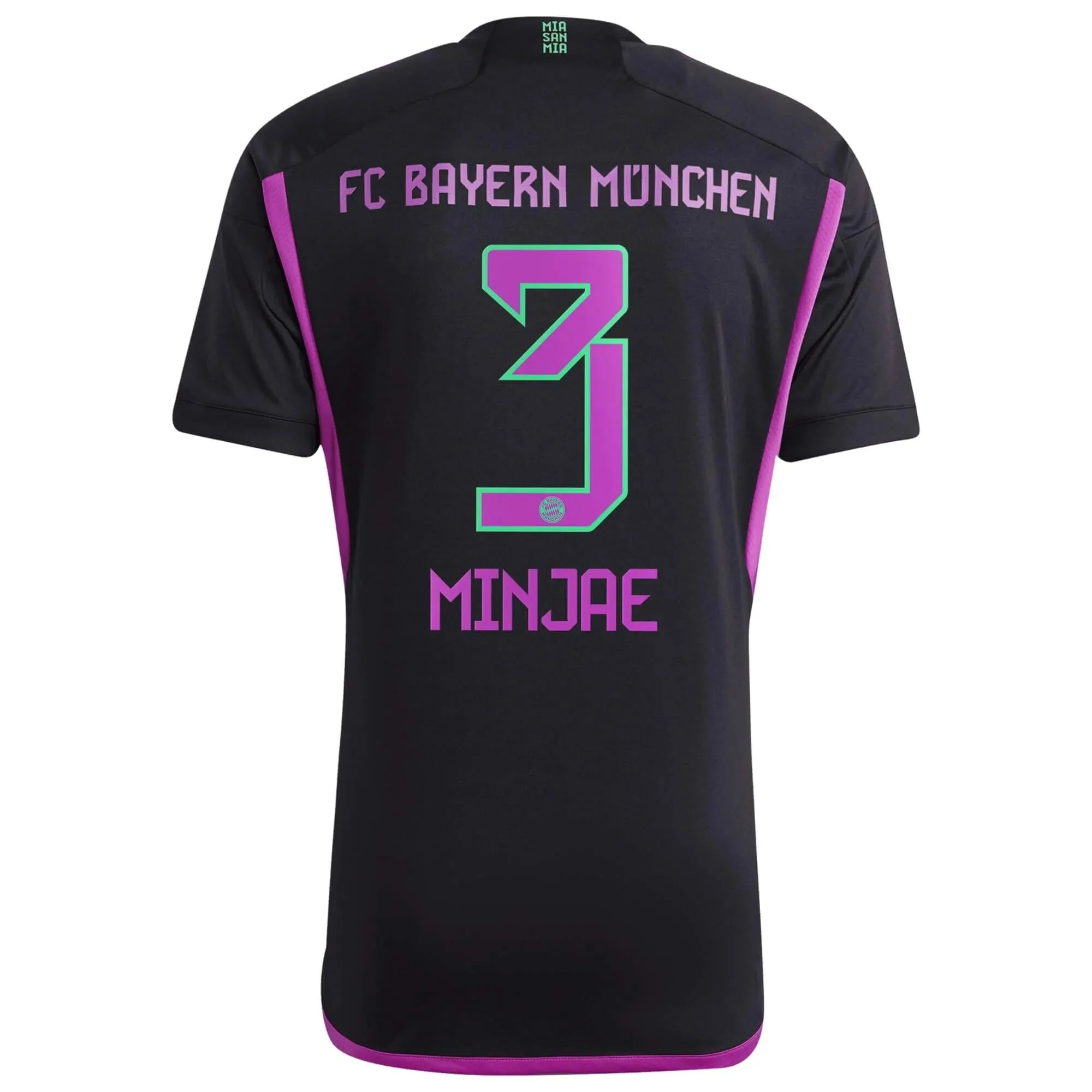 adidas 2023-24 Bayern Munich Men's Authentic Away Jersey - Image 3