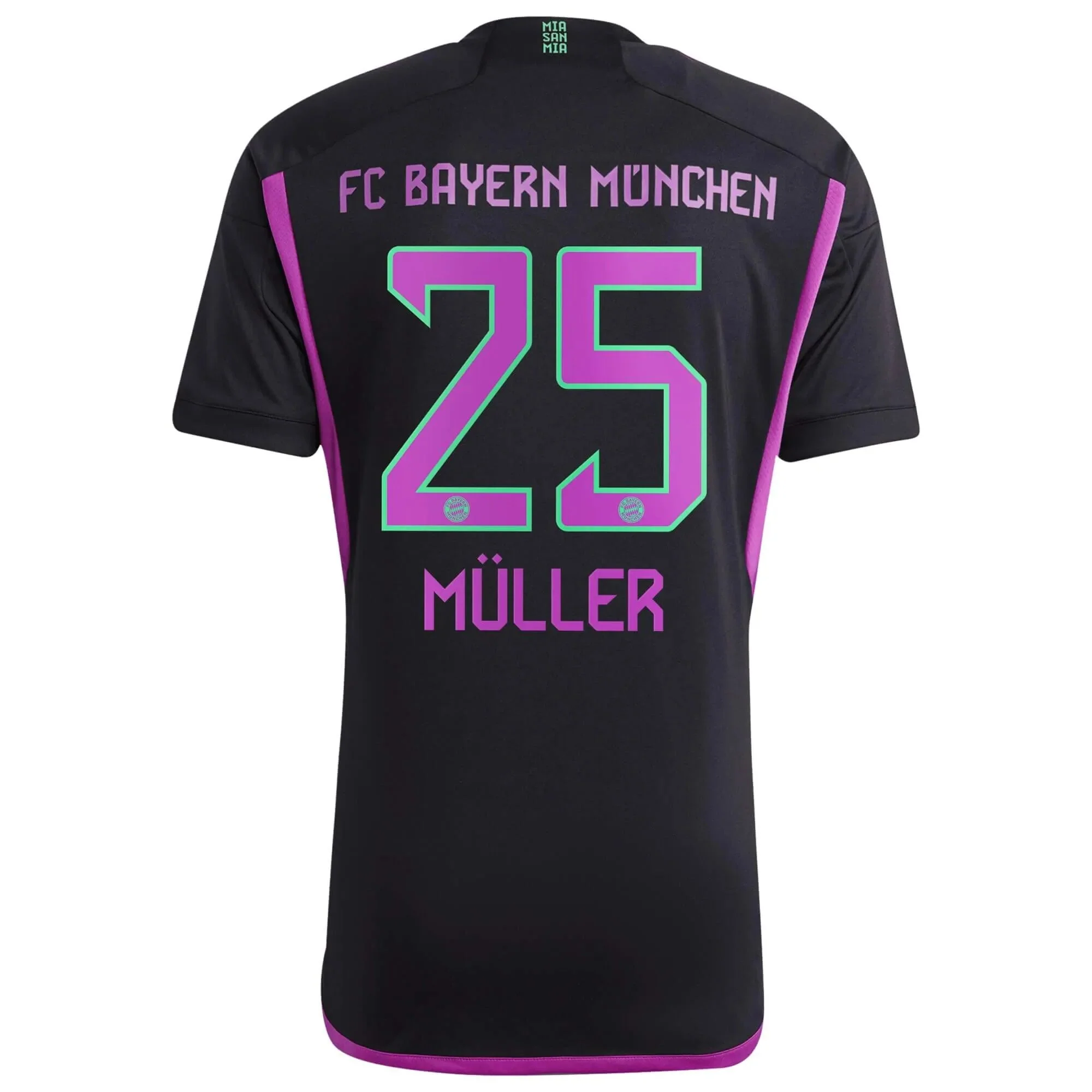 adidas 2023-24 Bayern Munich Men's Authentic Away Jersey - Image 8