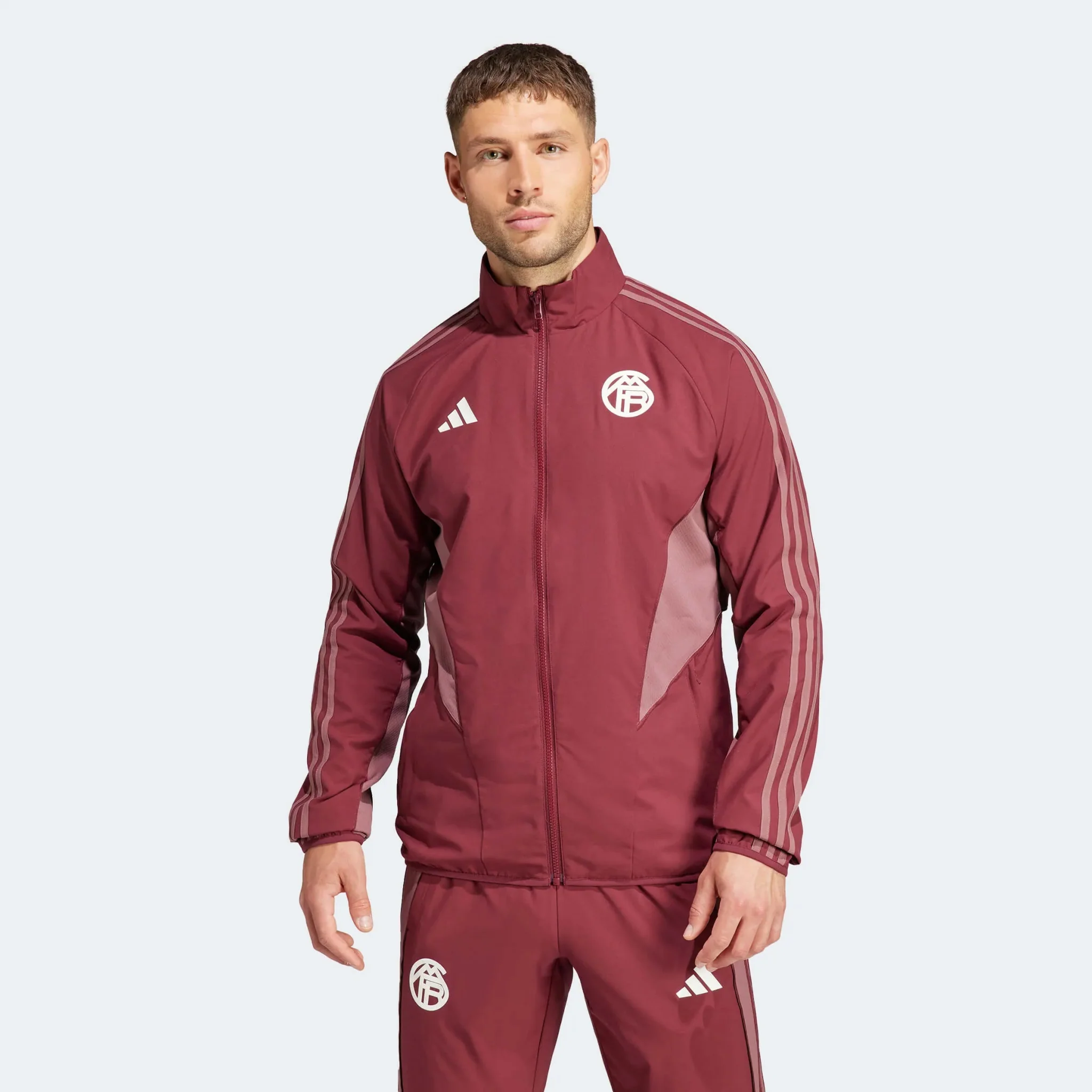 adidas 2023-24 Bayern Munich Men's EU Anthem Jacket - Image 2
