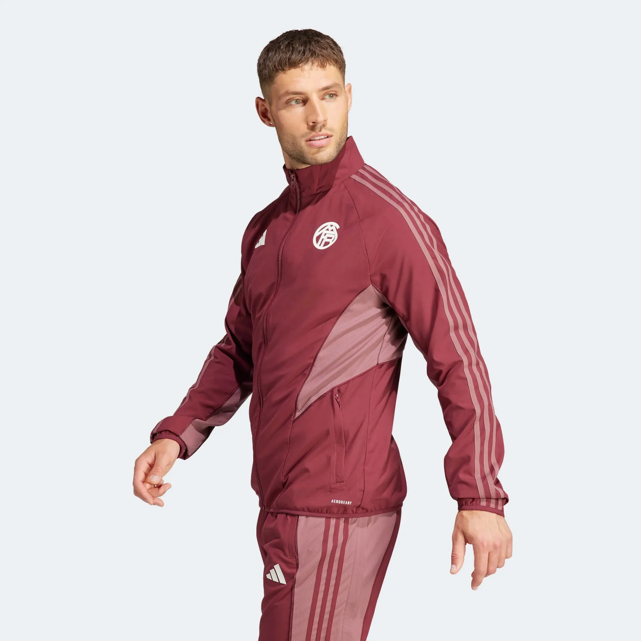 adidas 2023-24 Bayern Munich Men's EU Anthem Jacket - Image 3