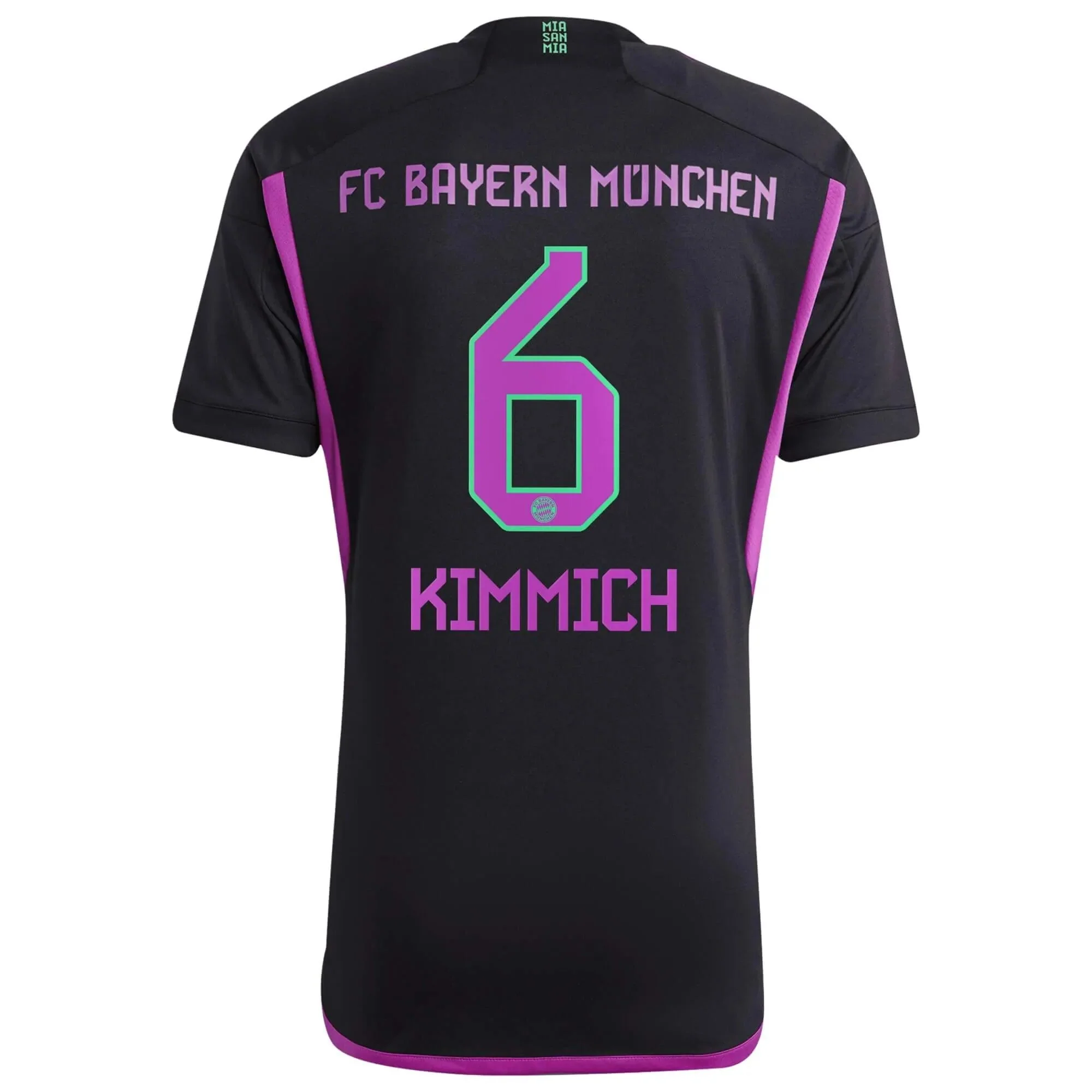adidas 2023-24 Bayern Munich Men's Stadium Away Jersey - Image 6