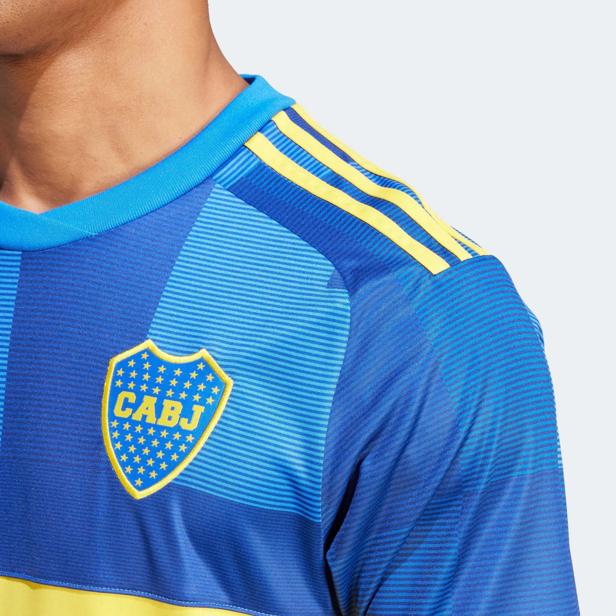 adidas 2023-24 Boca Juniors Men's Stadium Home Jersey - Image 7