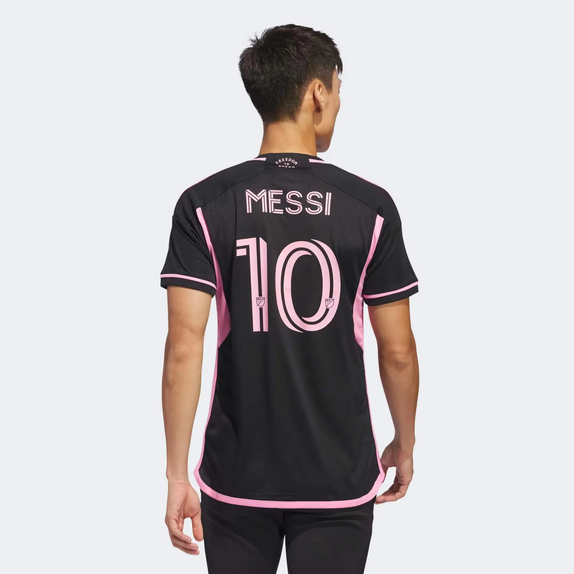 adidas 2023-24 Inter Miami Men's Authentic Away Messi #10 Jersey - Image 3