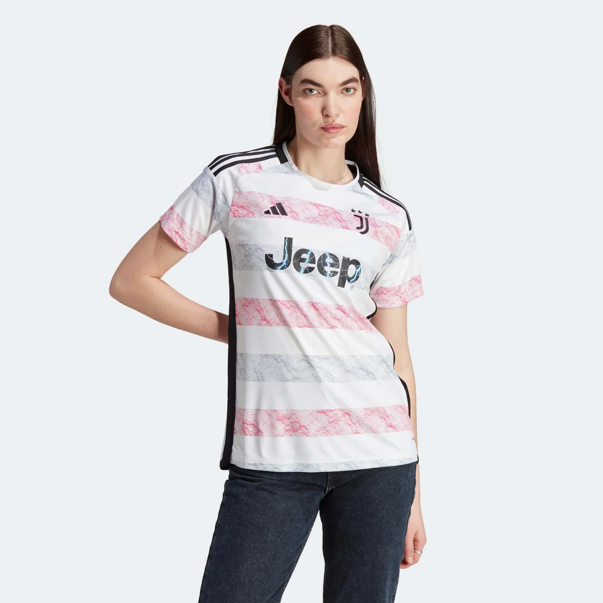 adidas 2023-24 Juventus Women's Stadium Away Jersey - Image 3
