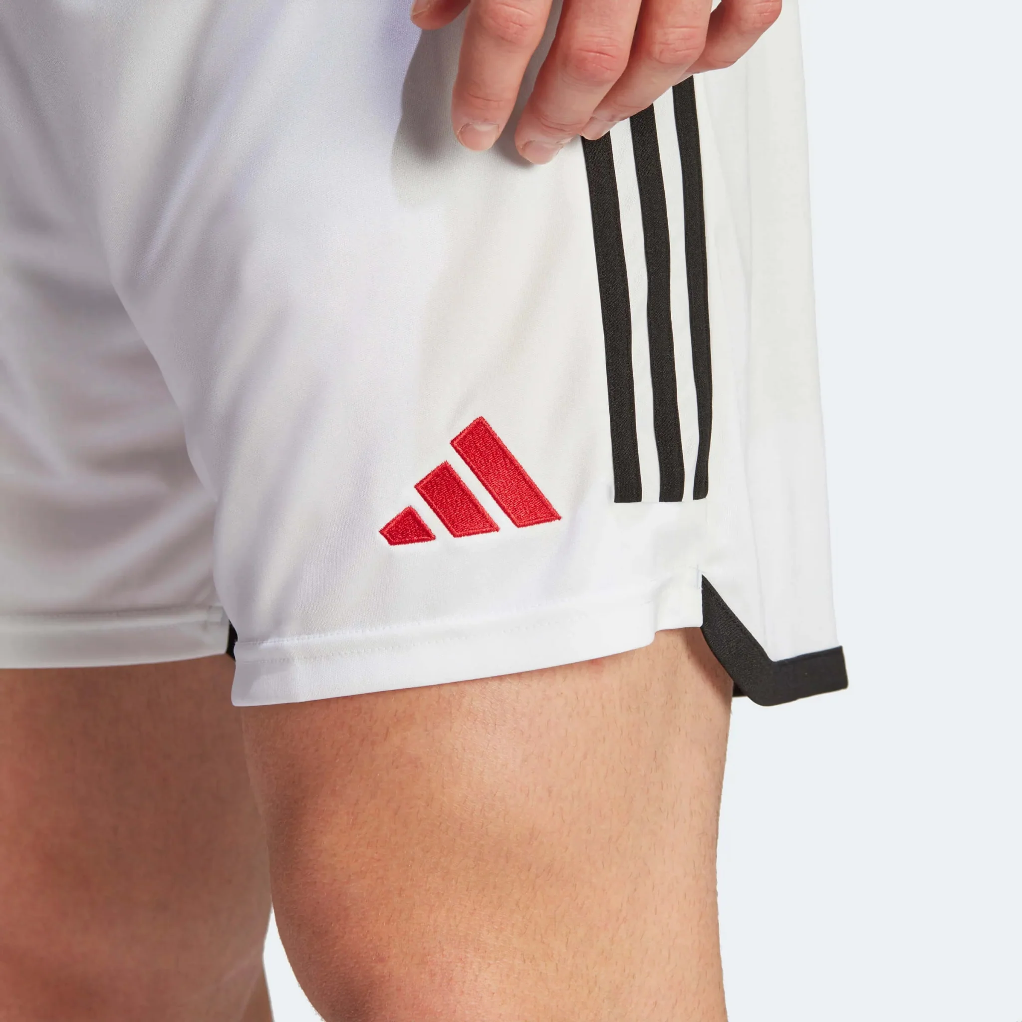 adidas 2023-24 Manchester United Men's Stadium Home Shorts - Image 5