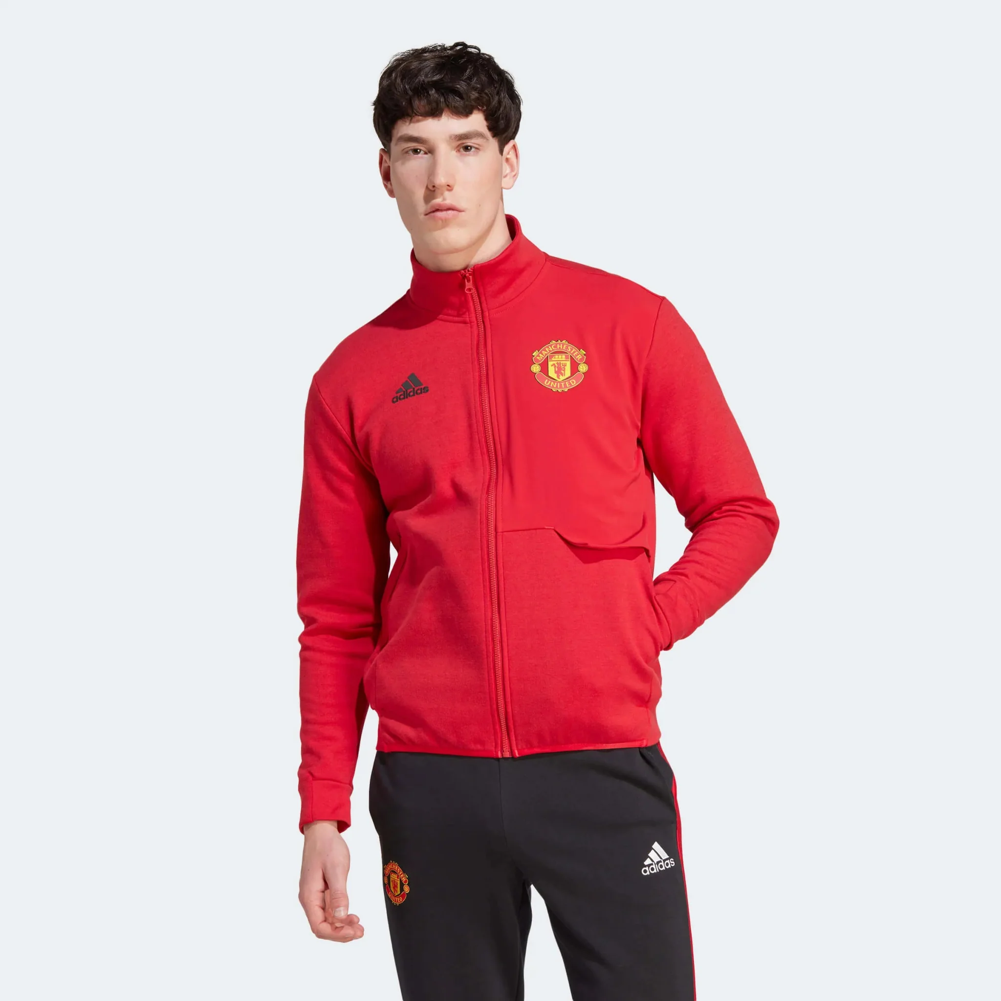 adidas 2023-24 Manchester United Men's Anthem Jacket - Image 2