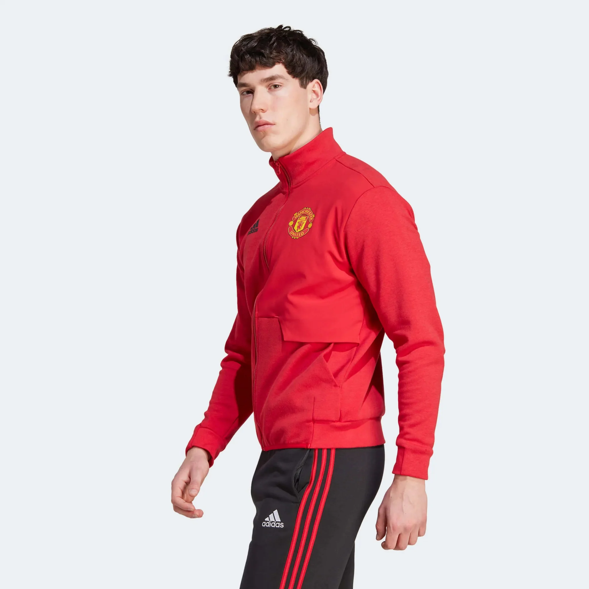 adidas 2023-24 Manchester United Men's Anthem Jacket - Image 3