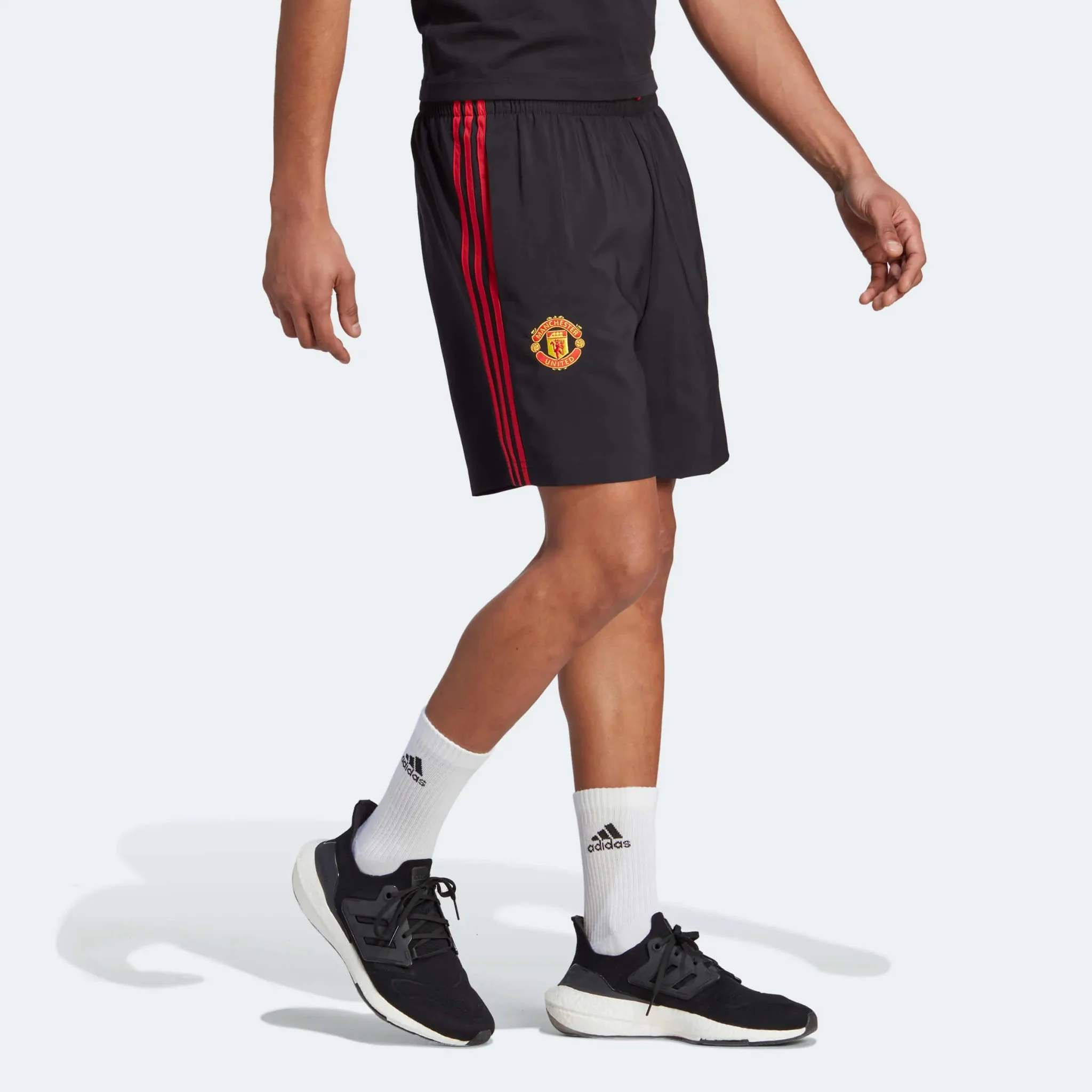 adidas 2023-24 Manchester United Men's DNA Shorts - Image 2