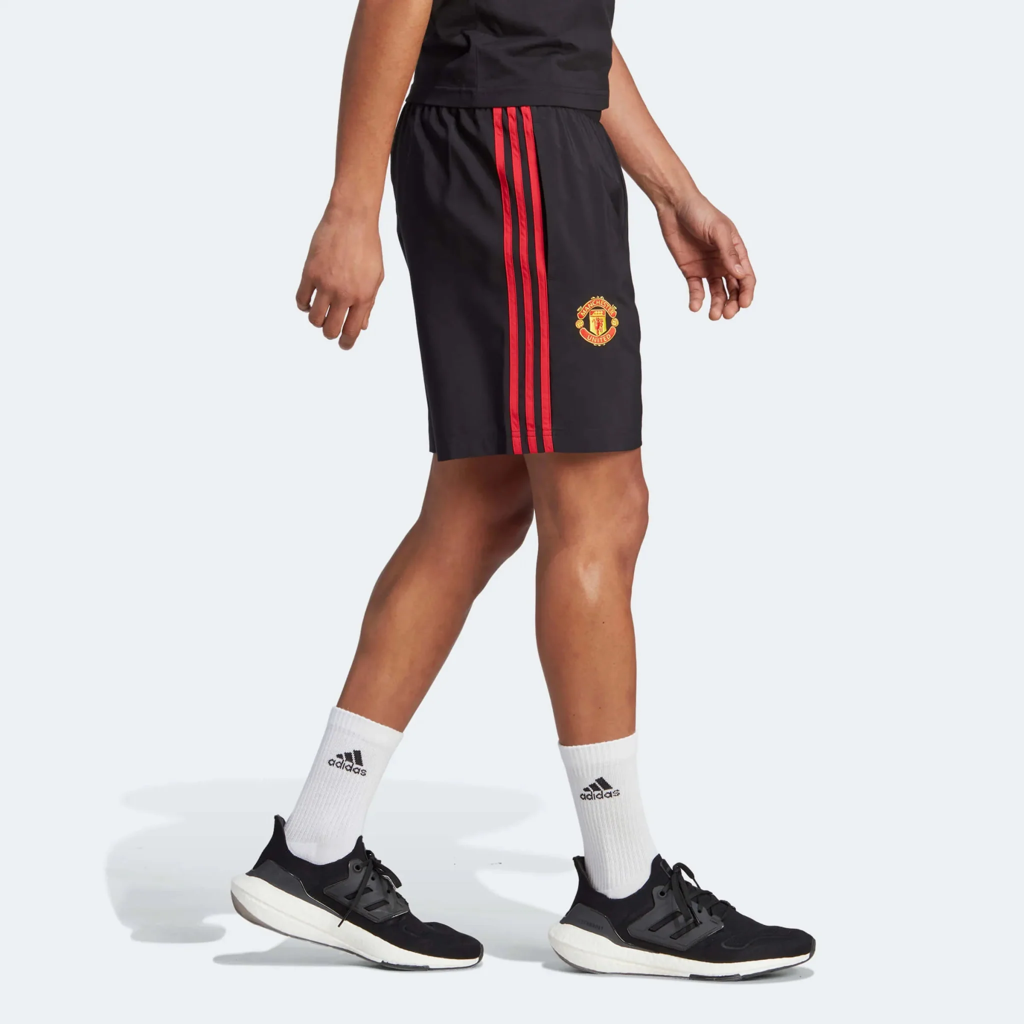 adidas 2023-24 Manchester United Men's DNA Shorts - Image 3