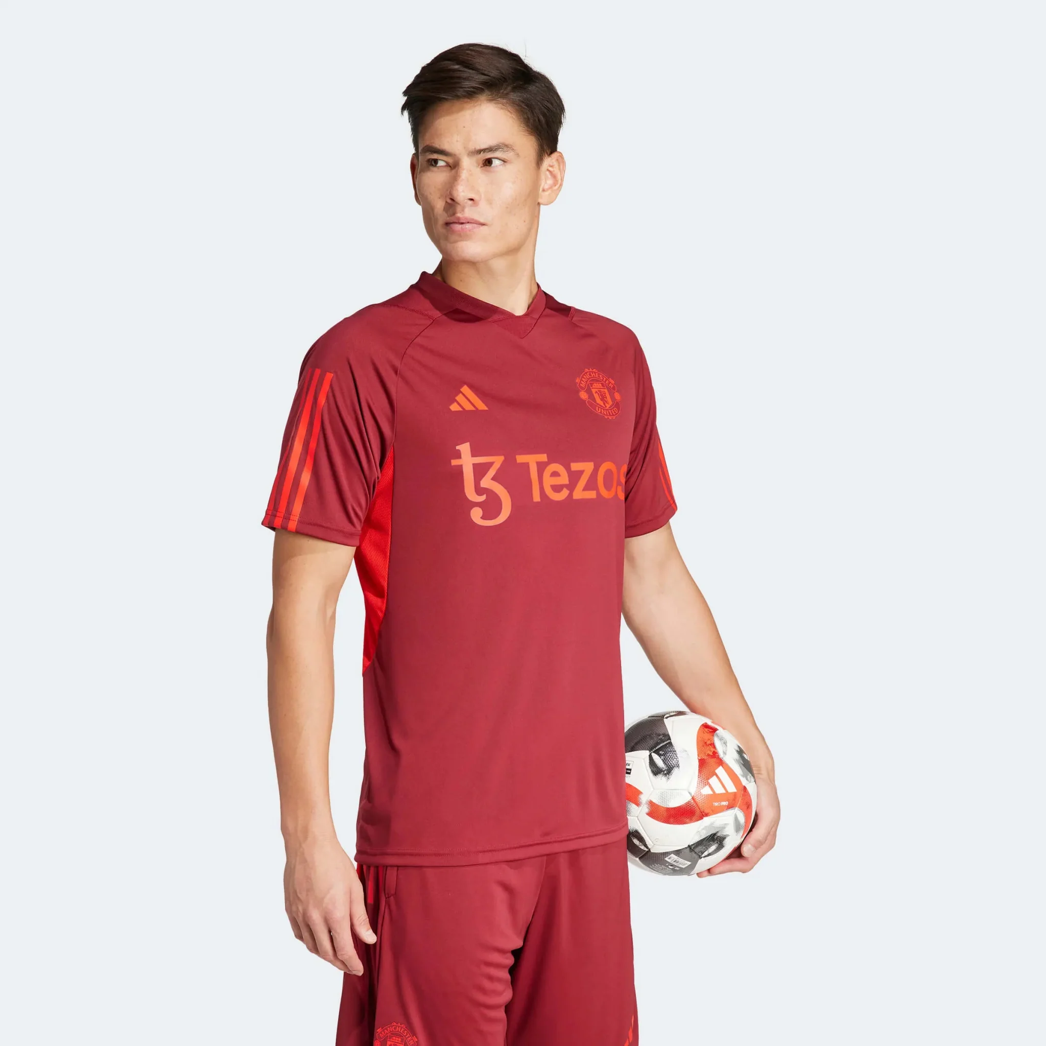 adidas 2023-24 Manchester United Men's EU Training Jersey - Image 2