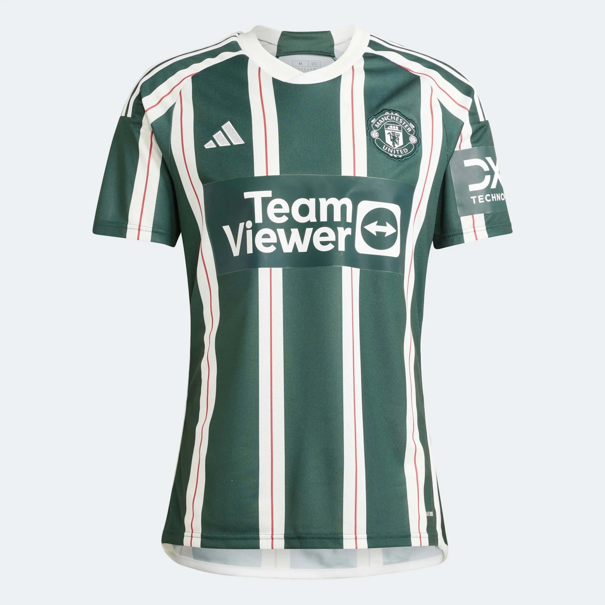 adidas 2023-24 Manchester United Men's Stadium Away Jersey - Image 3
