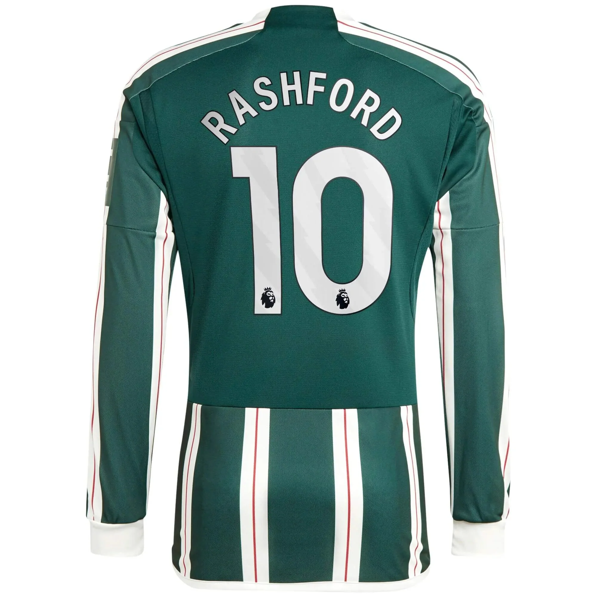 adidas 2023-24 Manchester United Men's Stadium Away Long-Sleeve Jersey - Image 5
