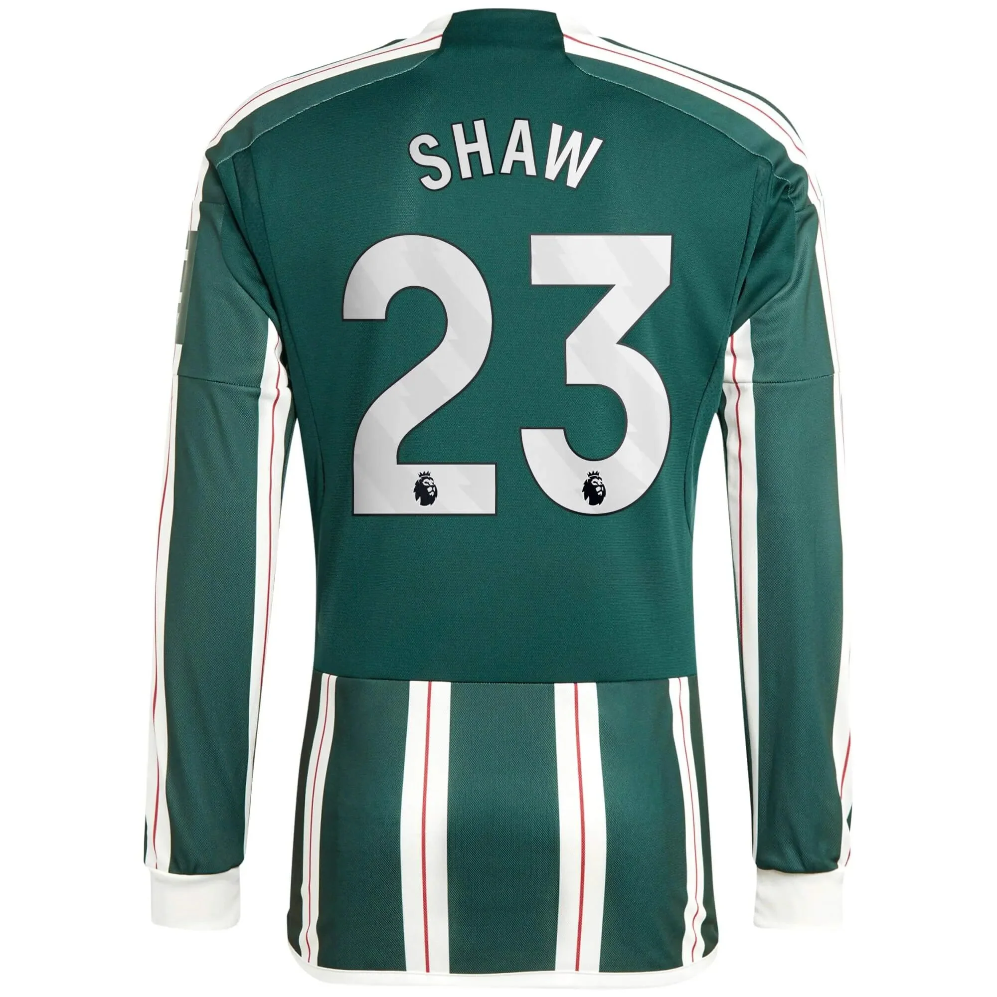 adidas 2023-24 Manchester United Men's Stadium Away Long-Sleeve Jersey - Image 6