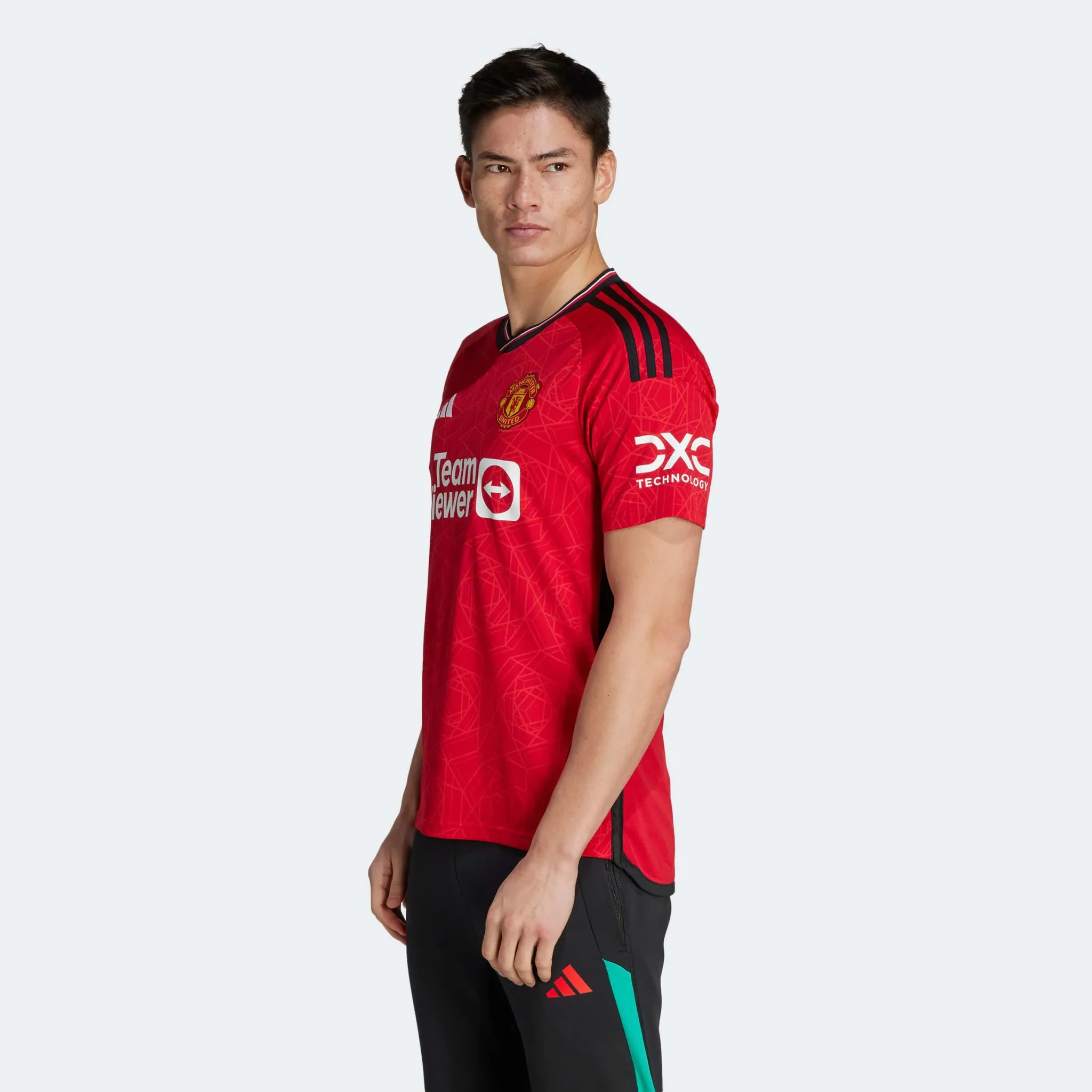 adidas 2023-24 Manchester United Men's Stadium Home Jersey - Image 10