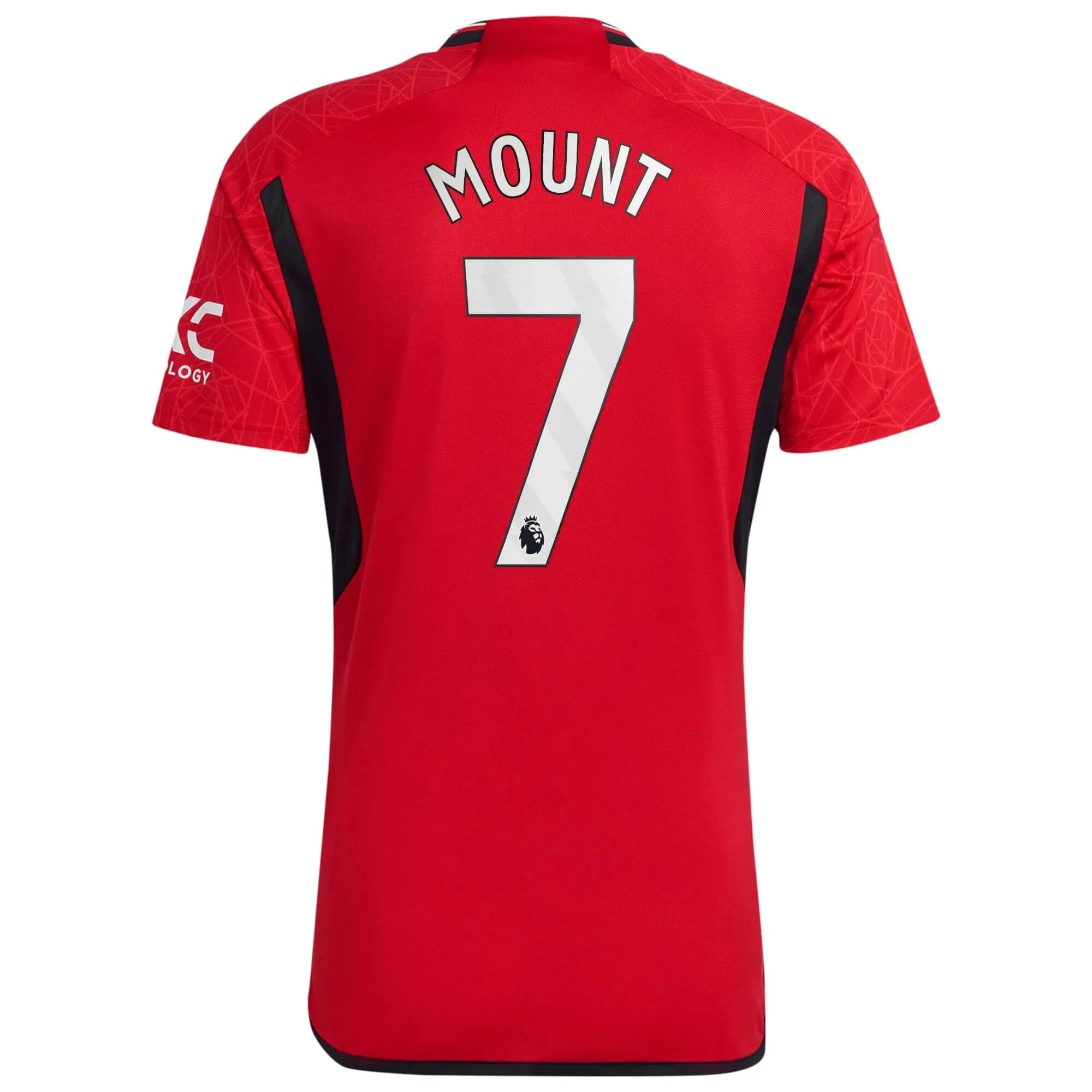 adidas 2023-24 Manchester United Men's Stadium Home Jersey - Image 4