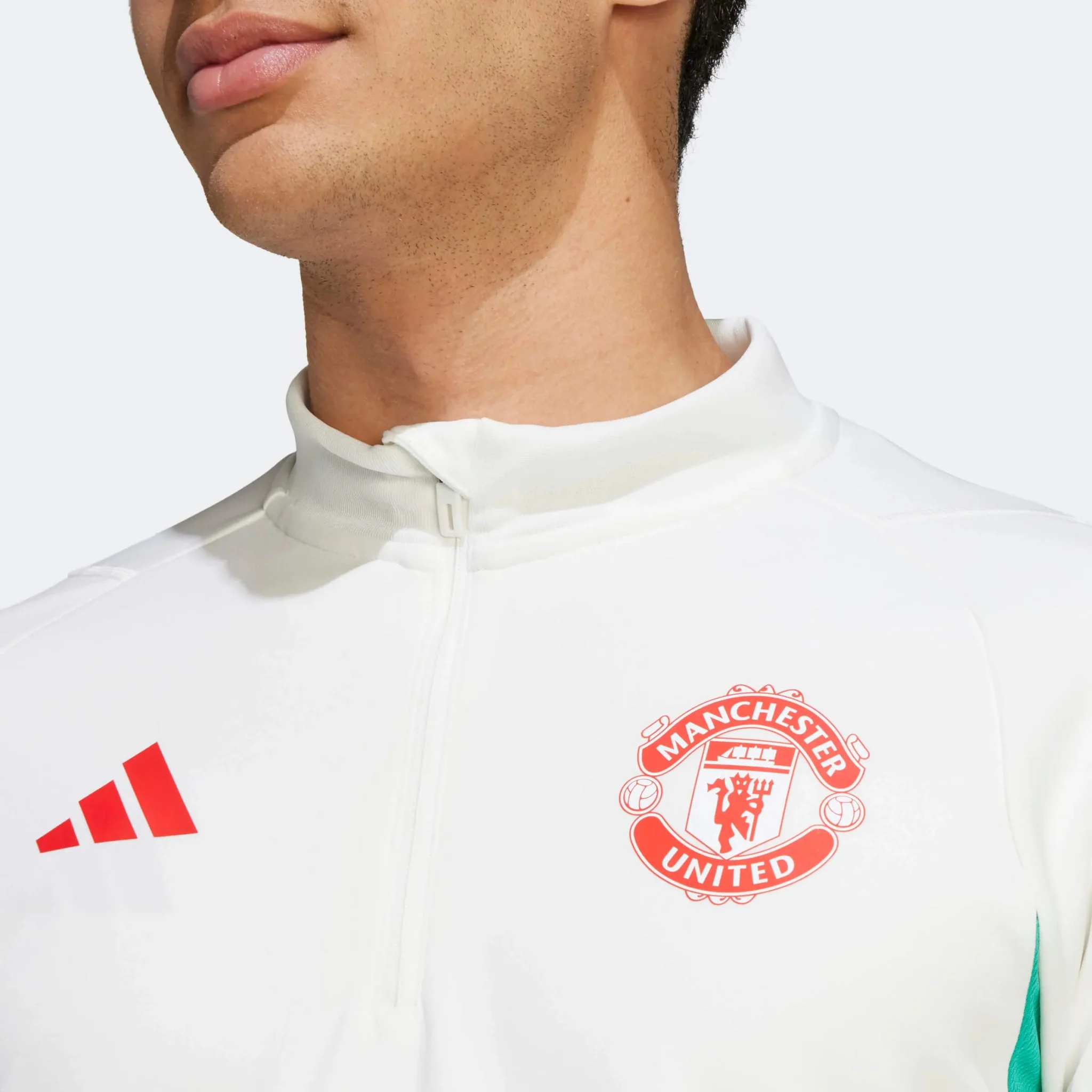 adidas 2023-24 Manchester United Men's Tiro Training Top - Image 4