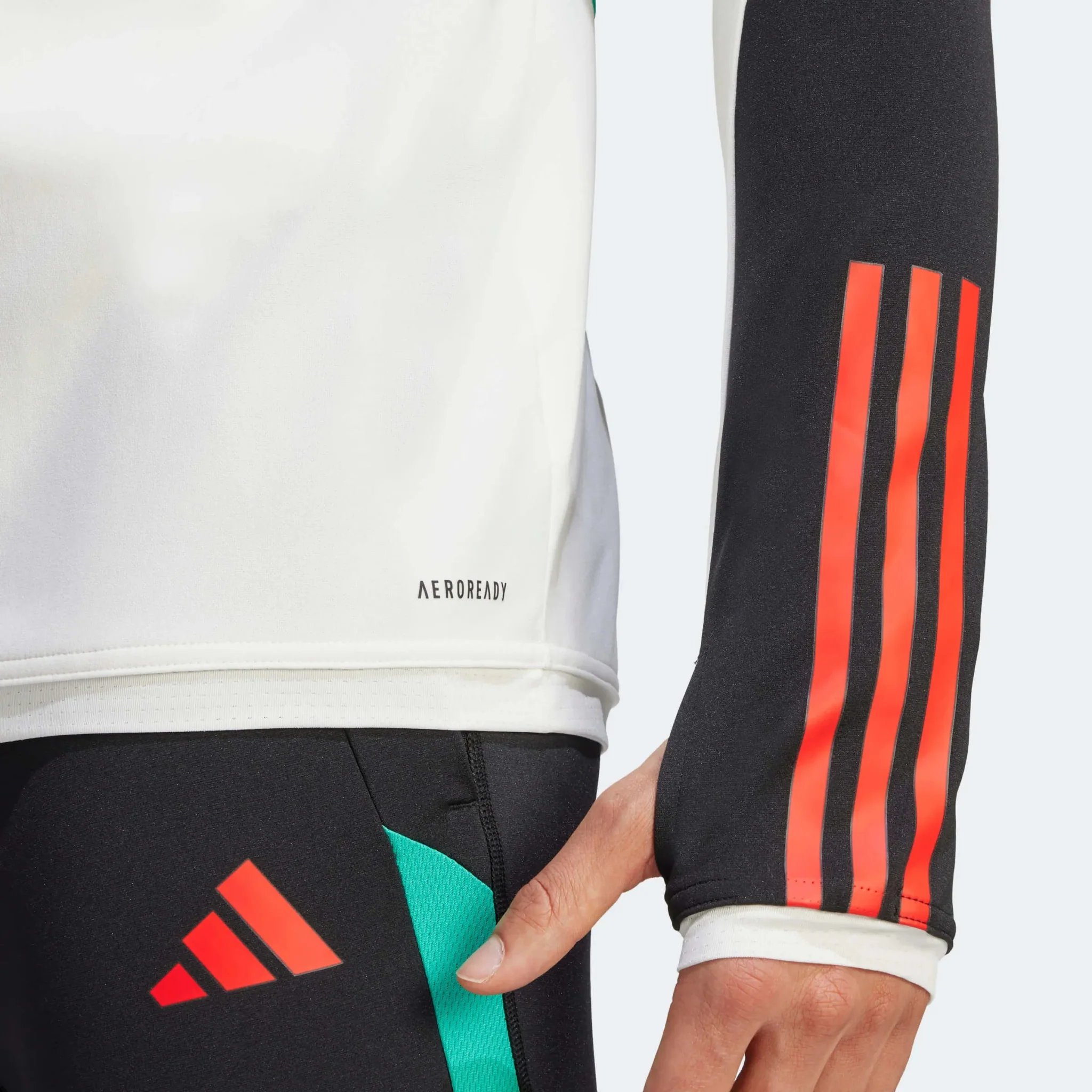 adidas 2023-24 Manchester United Men's Tiro Training Top - Image 5